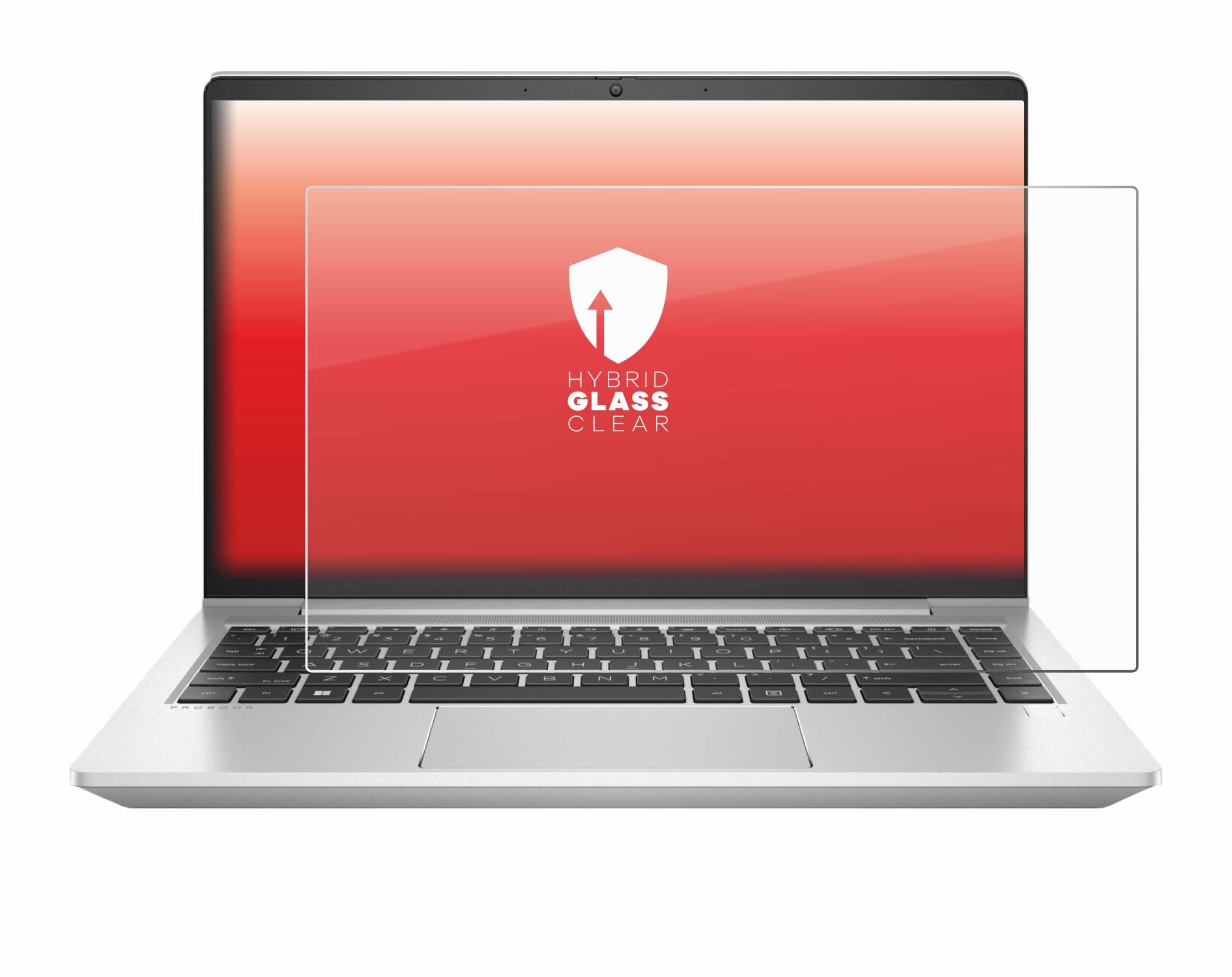 upscreen Hybrid Glas Panzer-Folie für HP ProBook 445 G9