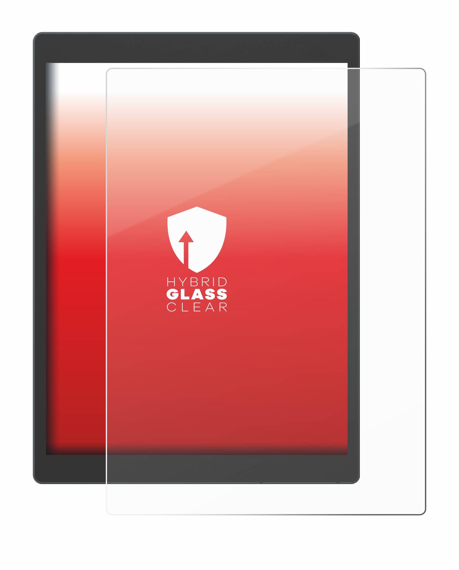 upscreen Hybrid Glas Panzer-Folie für PocketBook Color Note