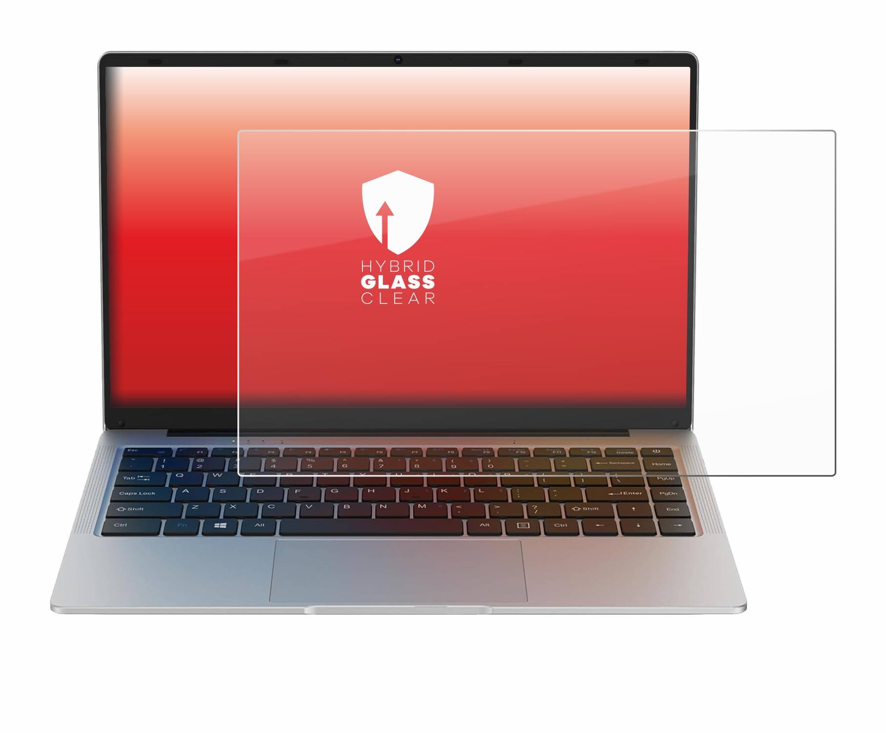 upscreen Hybrid Glas Panzer-Folie für Maxlegen Laptop 14.1