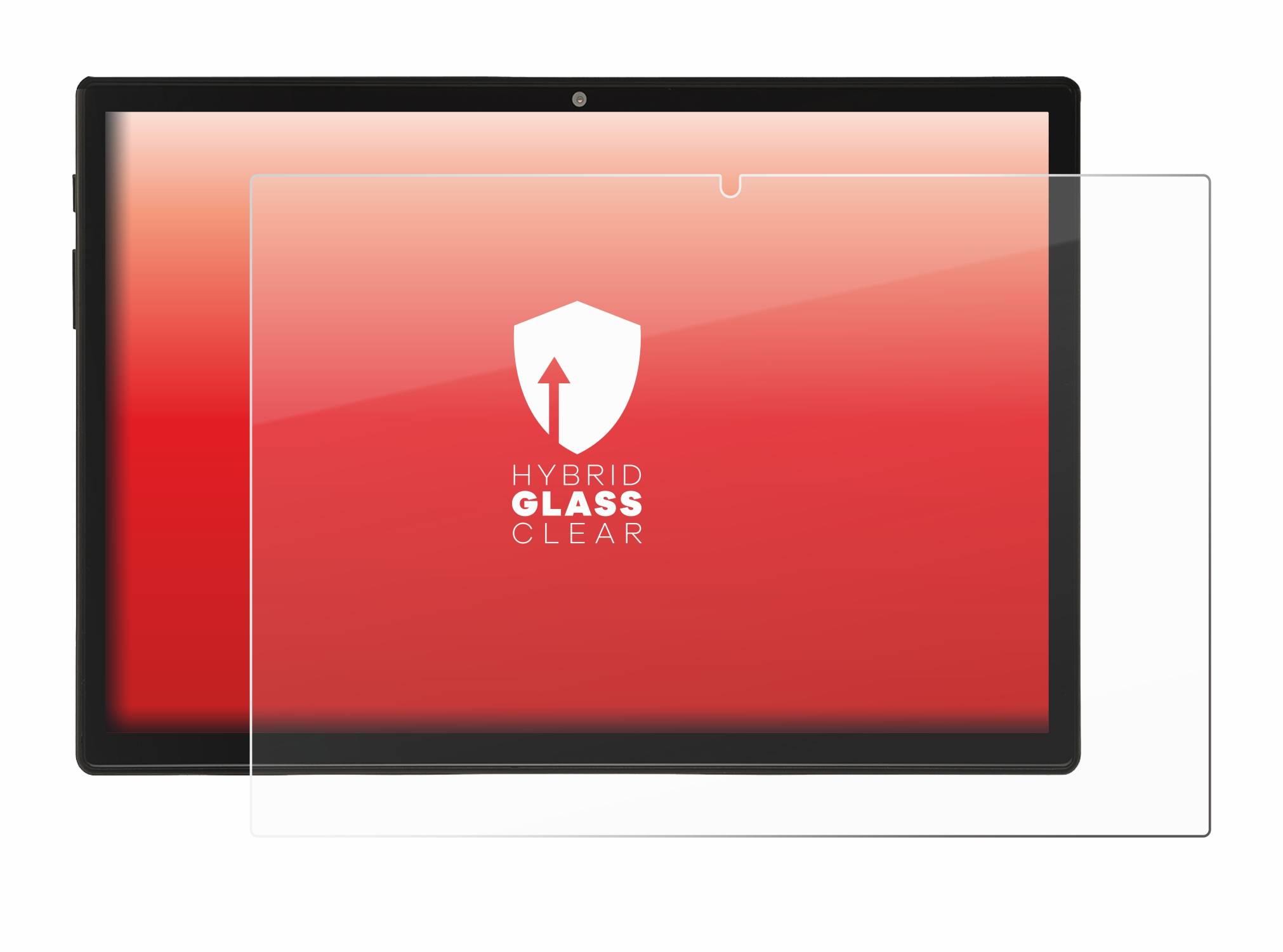 upscreen Hybrid Glas Panzer-Folie für Acepad A150
