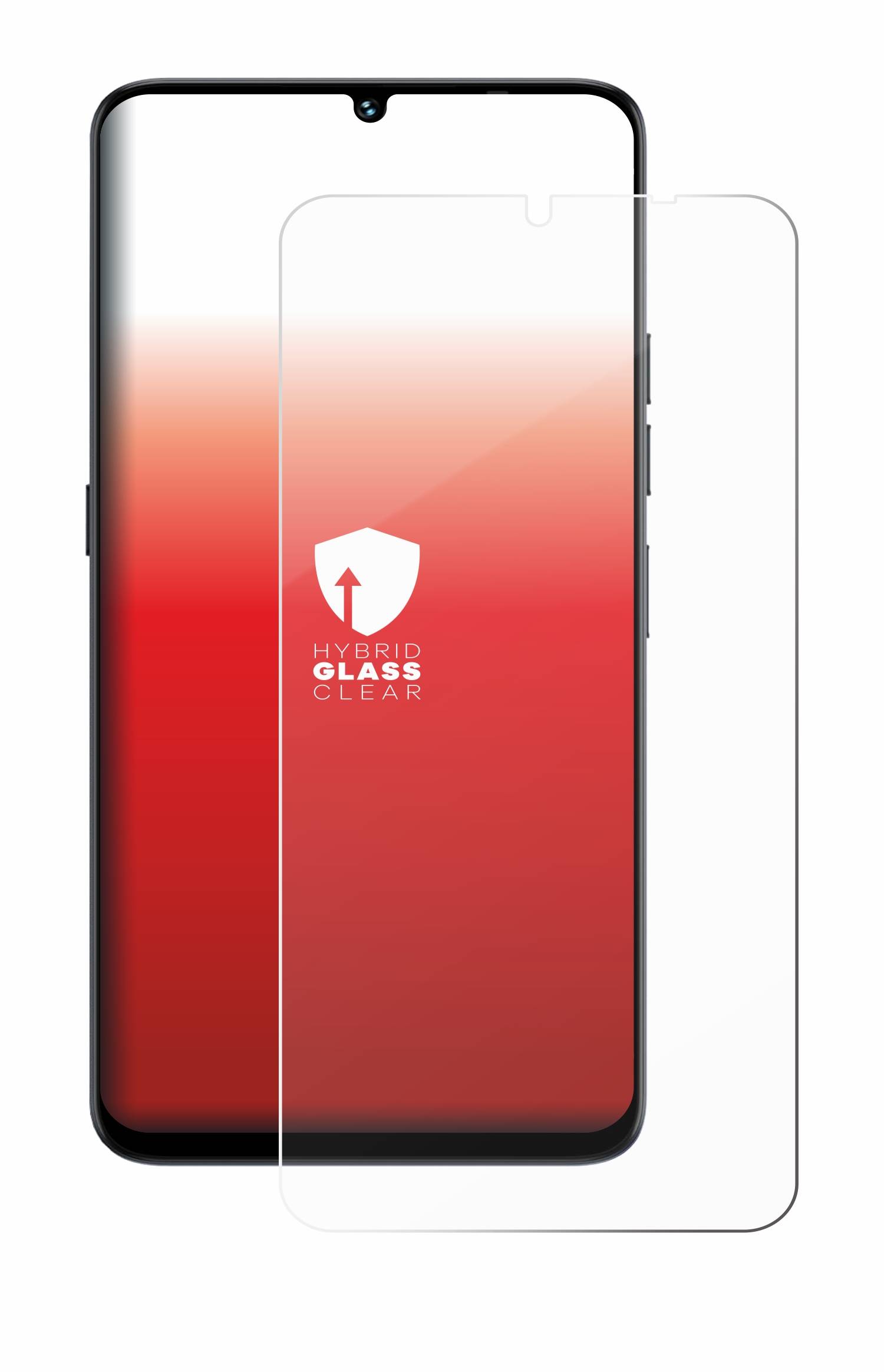 upscreen Hybrid Glas Panzer-Folie für Umidigi G9 A
