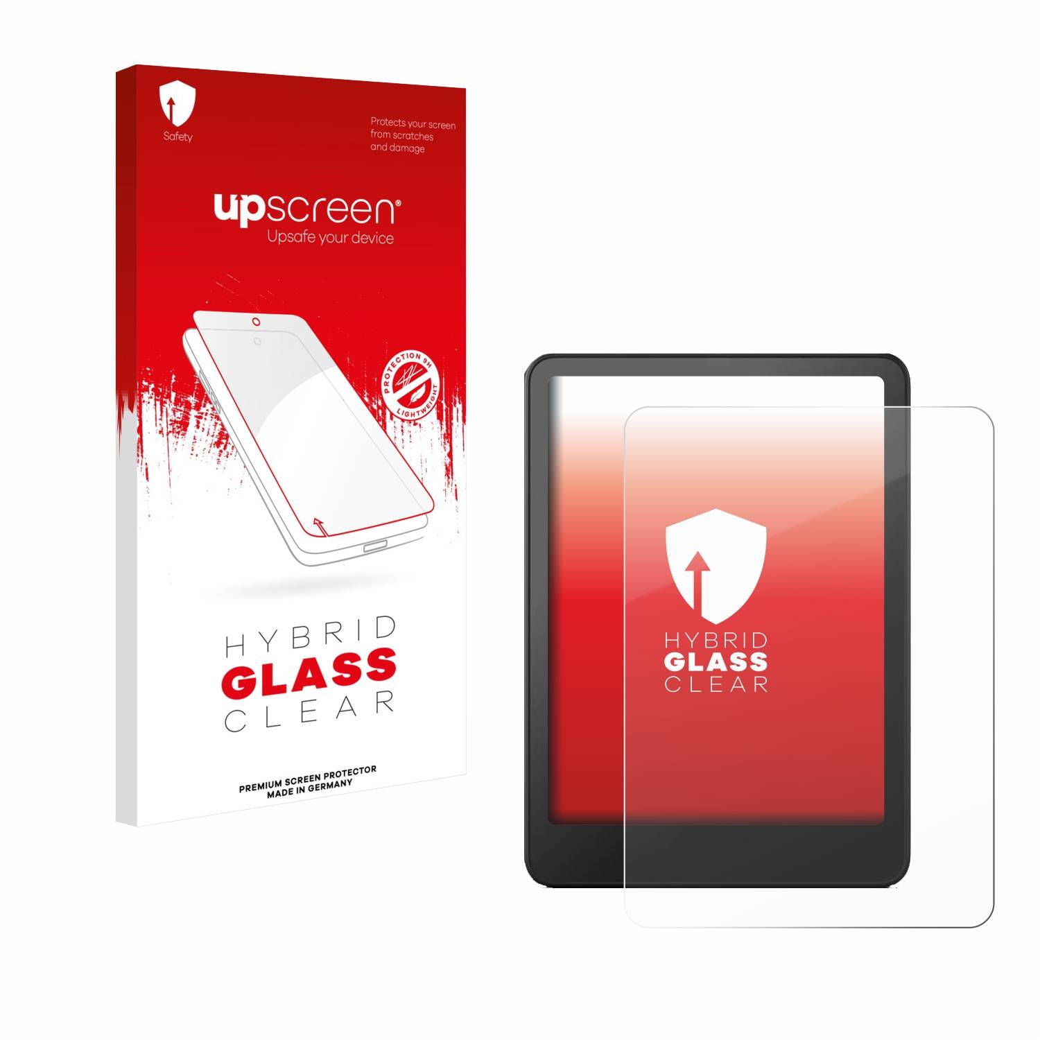 upscreen Hybrid Glas Panzer-Folie für Amazon Kindle Paperwhite 2024 (12. Gen.)