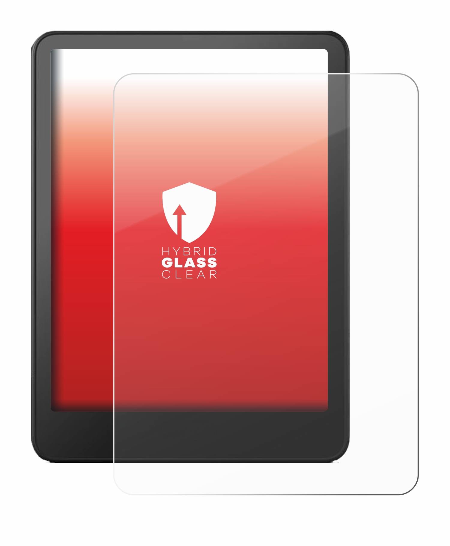 upscreen Hybrid Glas Panzer-Folie für Amazon Kindle Paperwhite 2024 (12. Gen.)