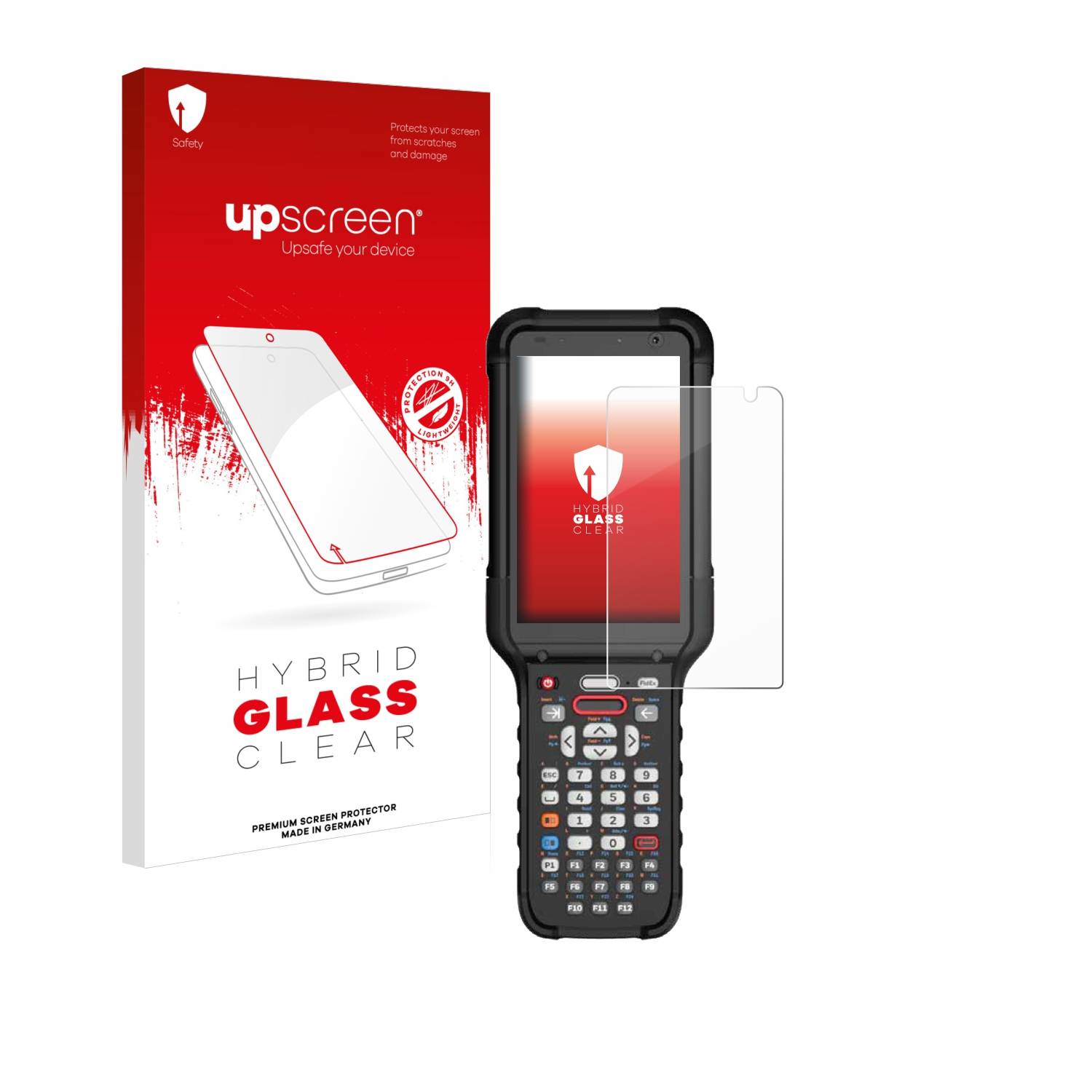 upscreen Hybrid Glas Panzer-Folie für Honeywell CK67