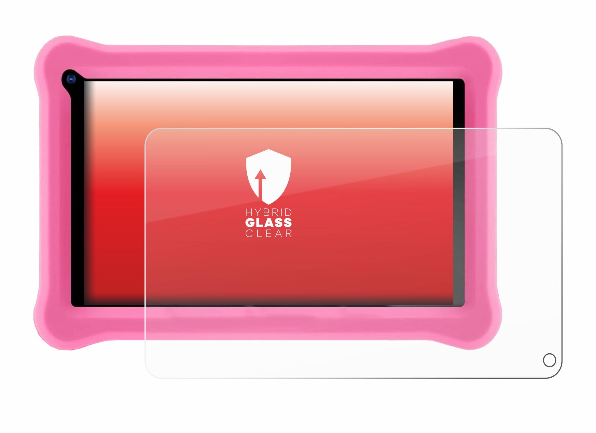 upscreen Hybrid Glas Panzer-Folie für Sumtab K708 7.1