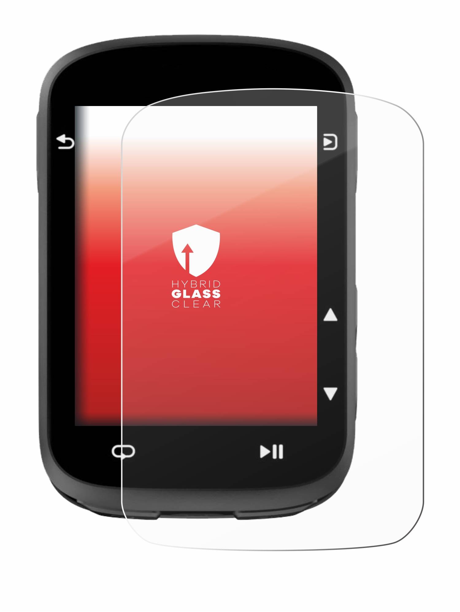 upscreen Hybrid Glas Panzer-Folie für CooSpo CS500