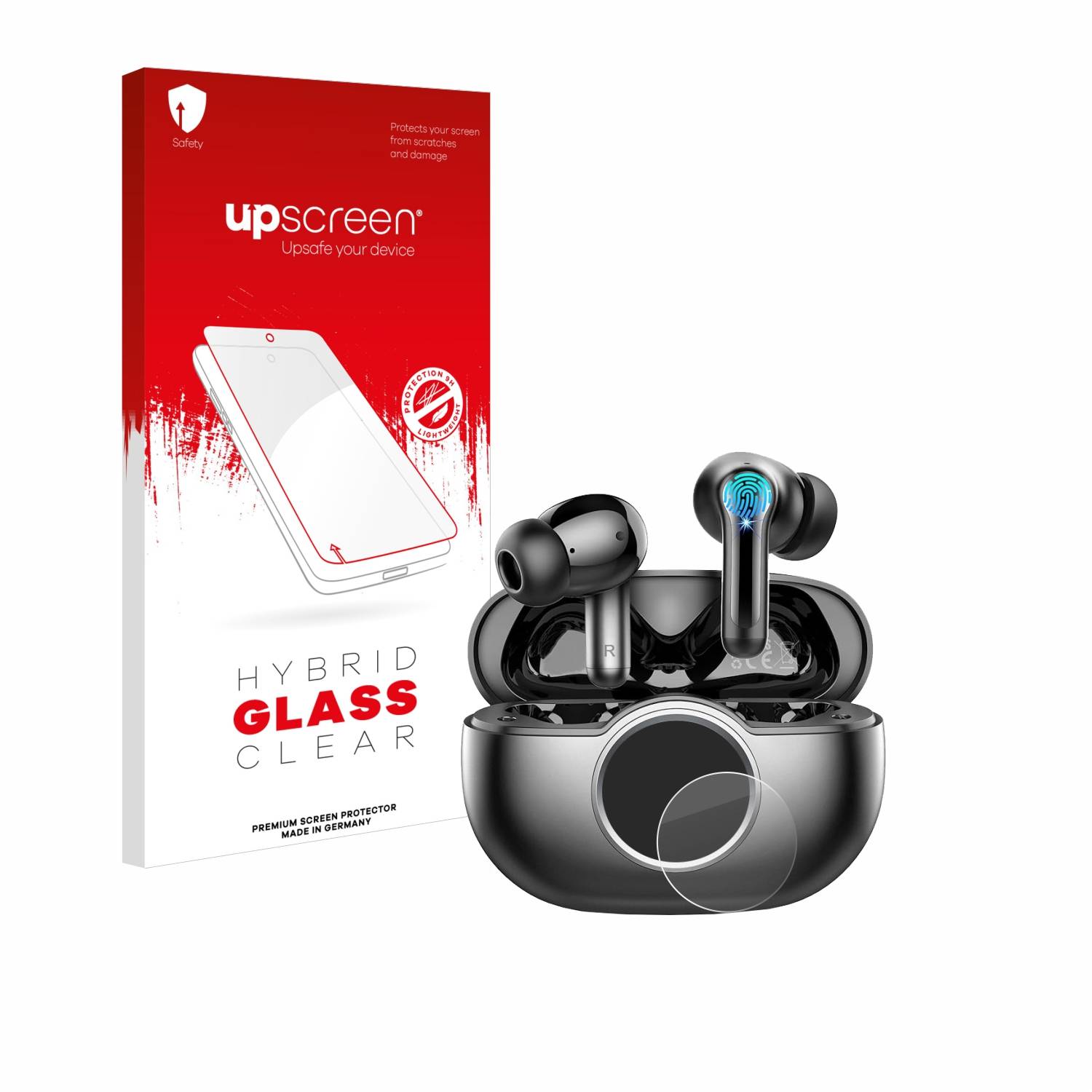 upscreen Hybrid Glas Panzer-Folie für Rinsmola G21 Pro