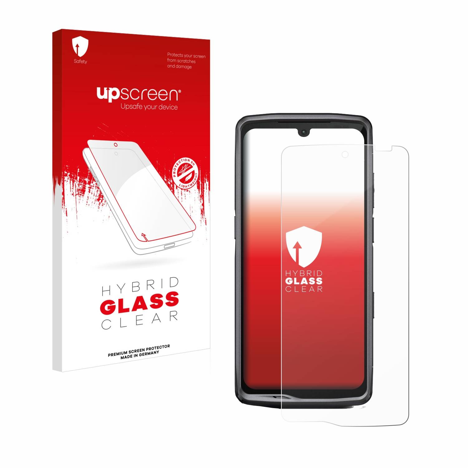 upscreen Hybrid Glas Panzer-Folie für Crosscall Stellar M6E