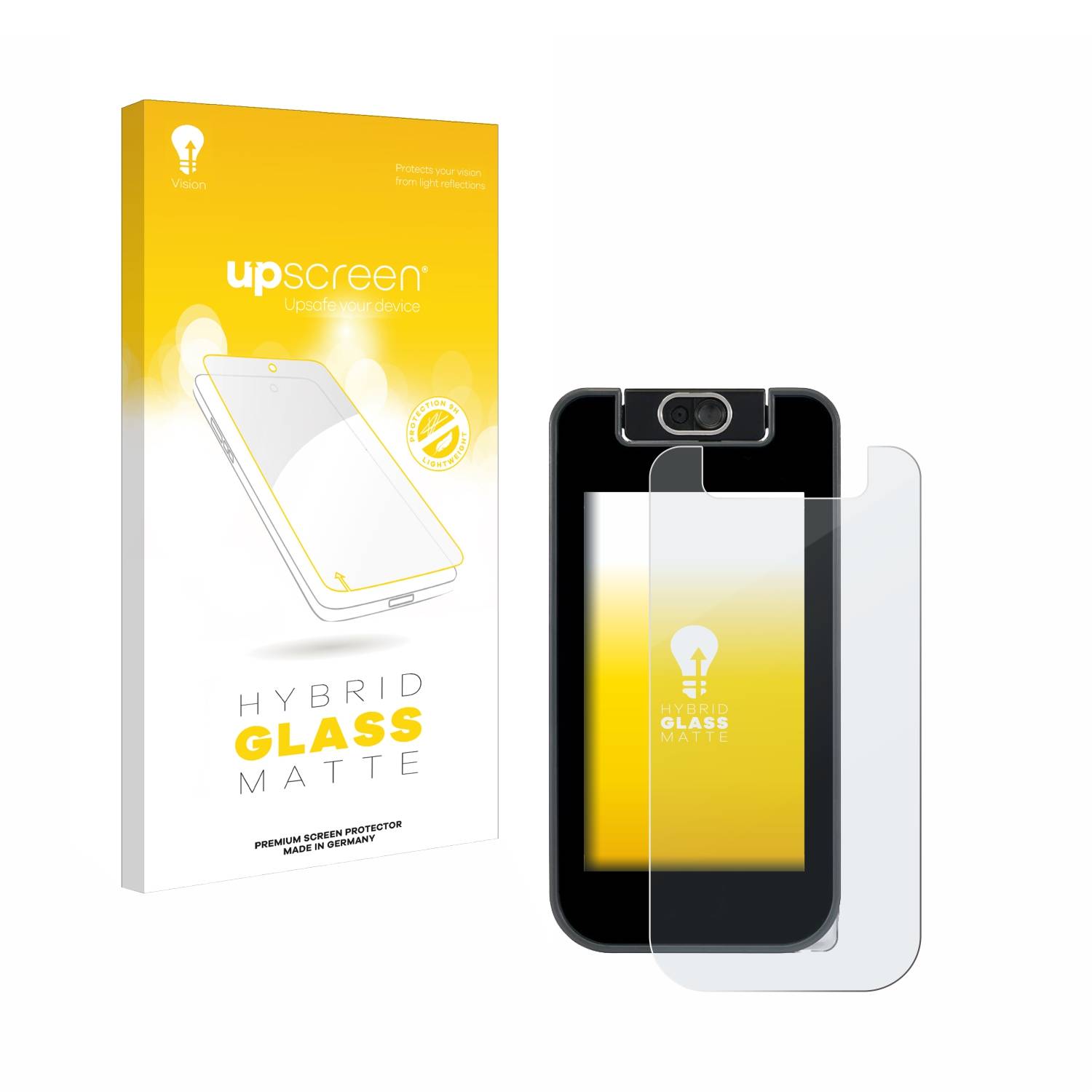 upscreen Hybrid Glas Matt Panzer-Folie für Vtech KidiBuzz 3