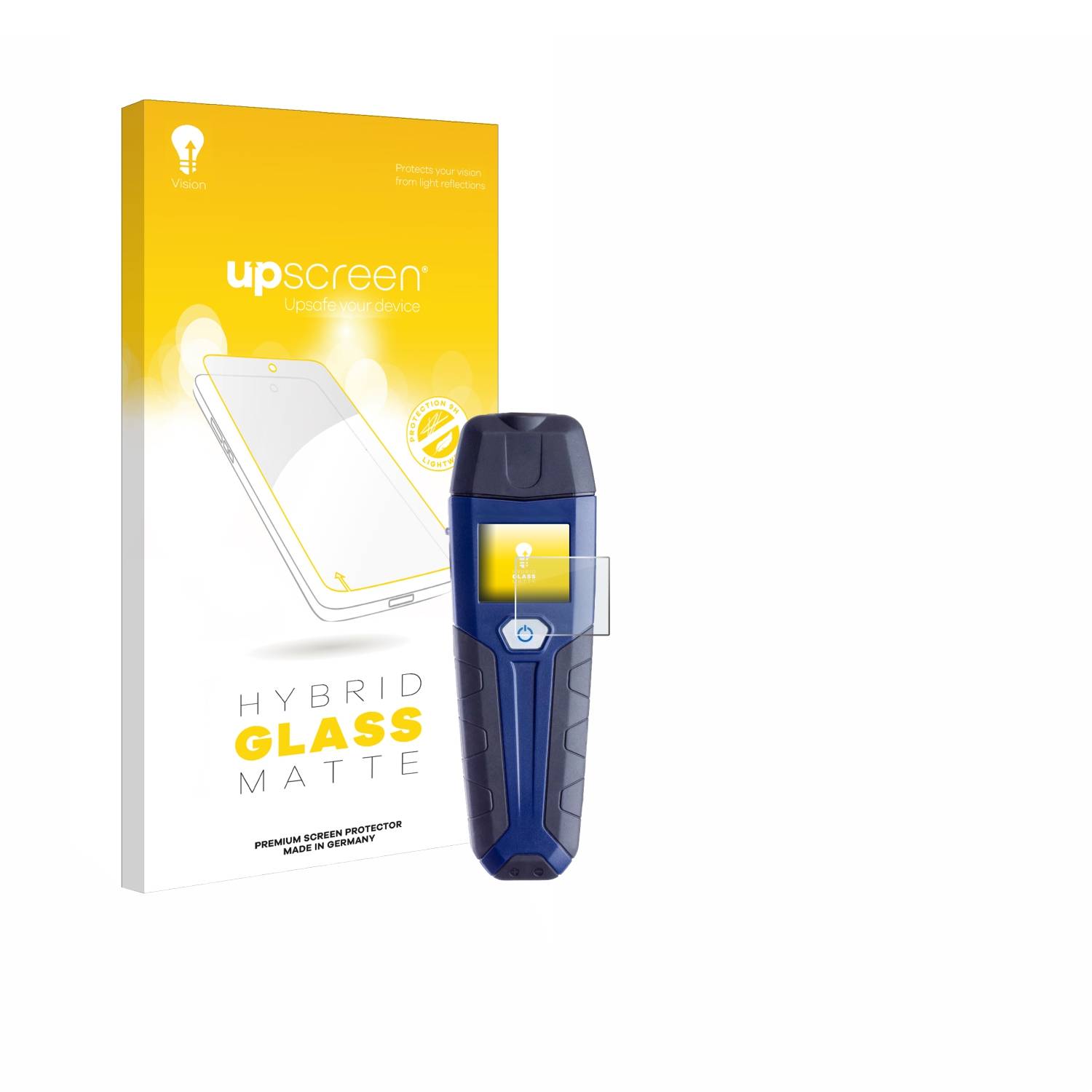 upscreen Hybrid Glas Matt Panzer-Folie für Wöhler SC 602