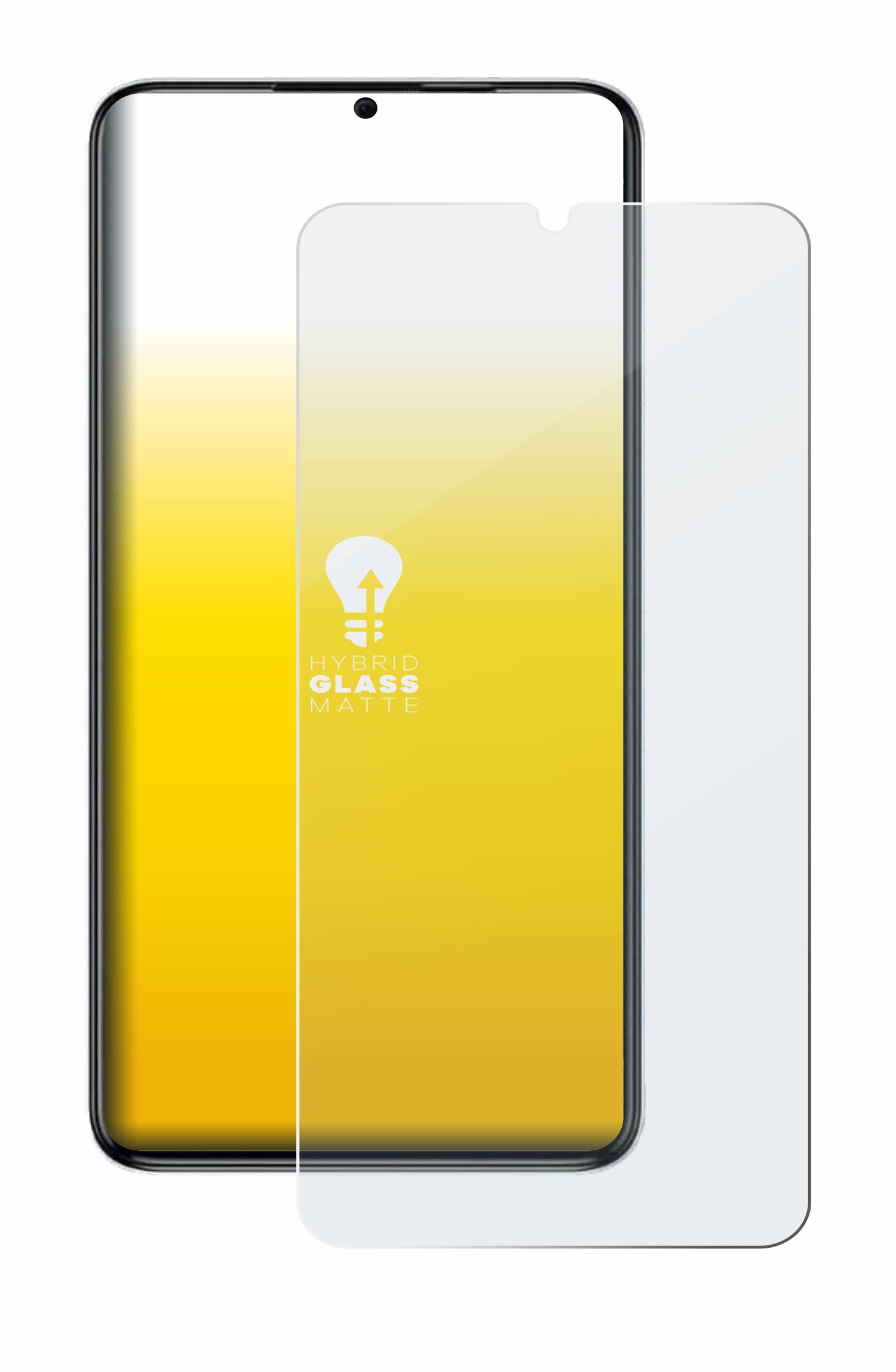 upscreen Hybrid Glas Matt Panzer-Folie für Oukitel C50