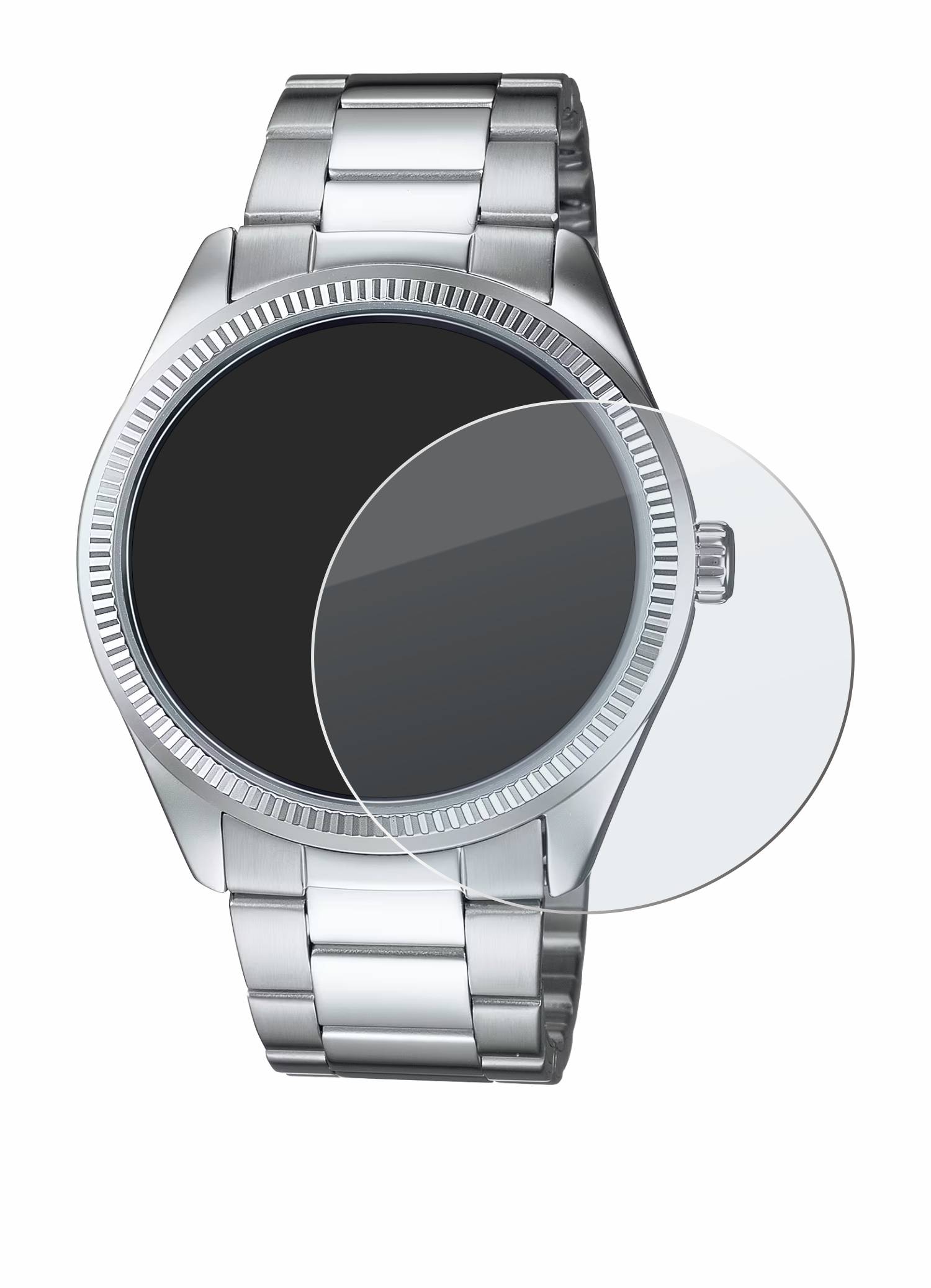 upscreen Hybrid Glas Matt Panzer-Folie für Casio MTP-1302PD