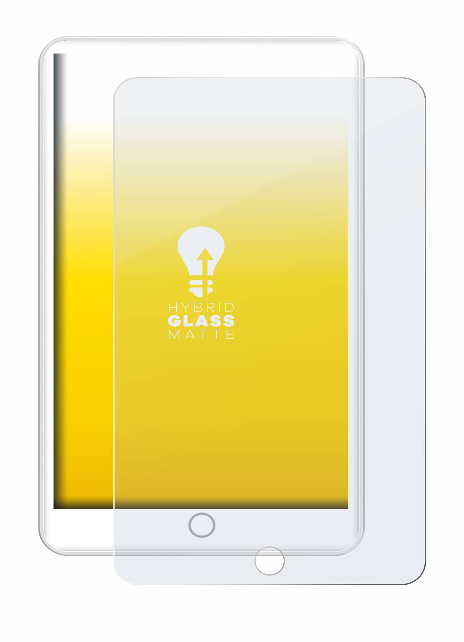 upscreen Hybrid Glas Matt Panzer-Folie für Mechen H1