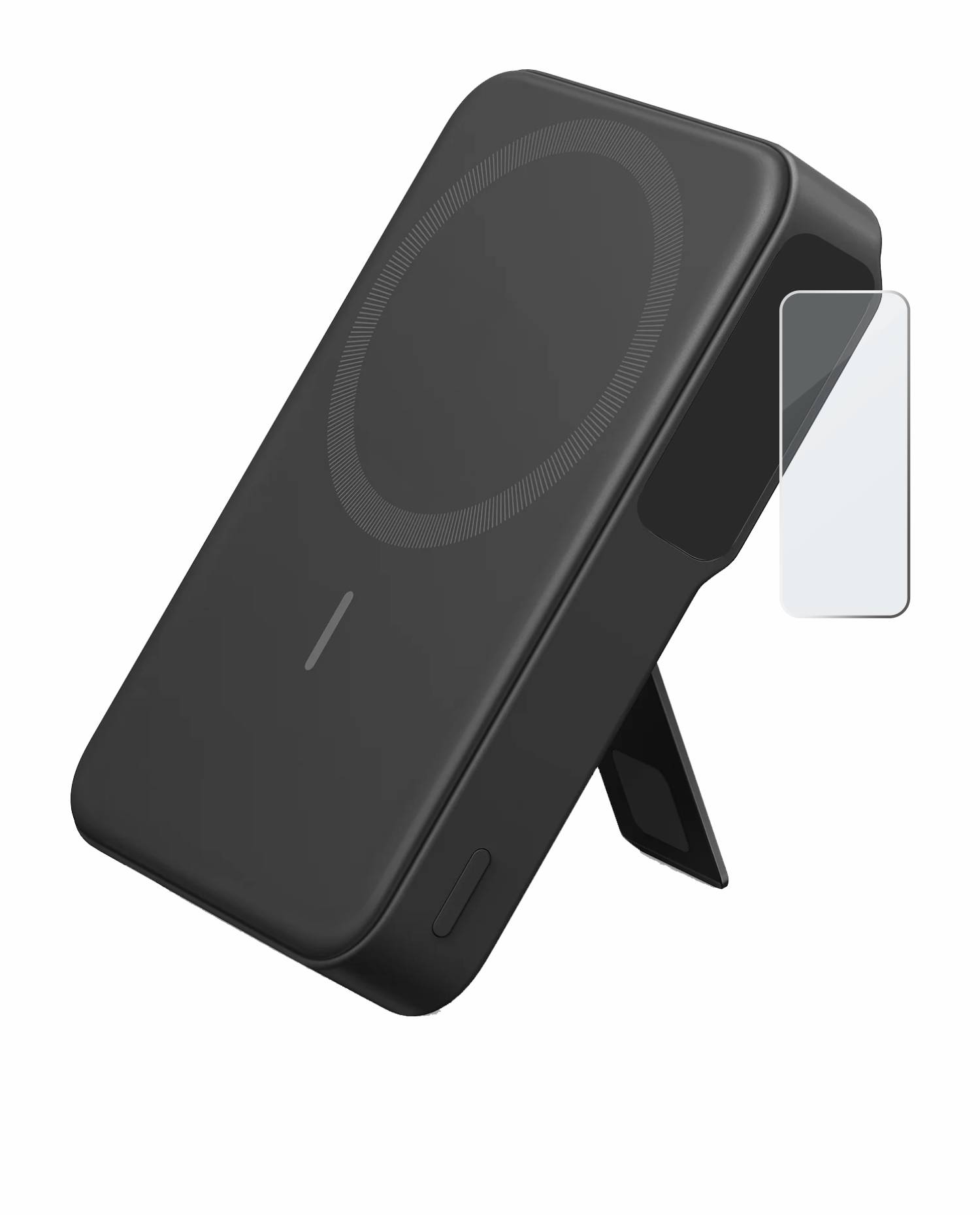 upscreen Hybrid Glas Matt Panzer-Folie für Anker MagGo