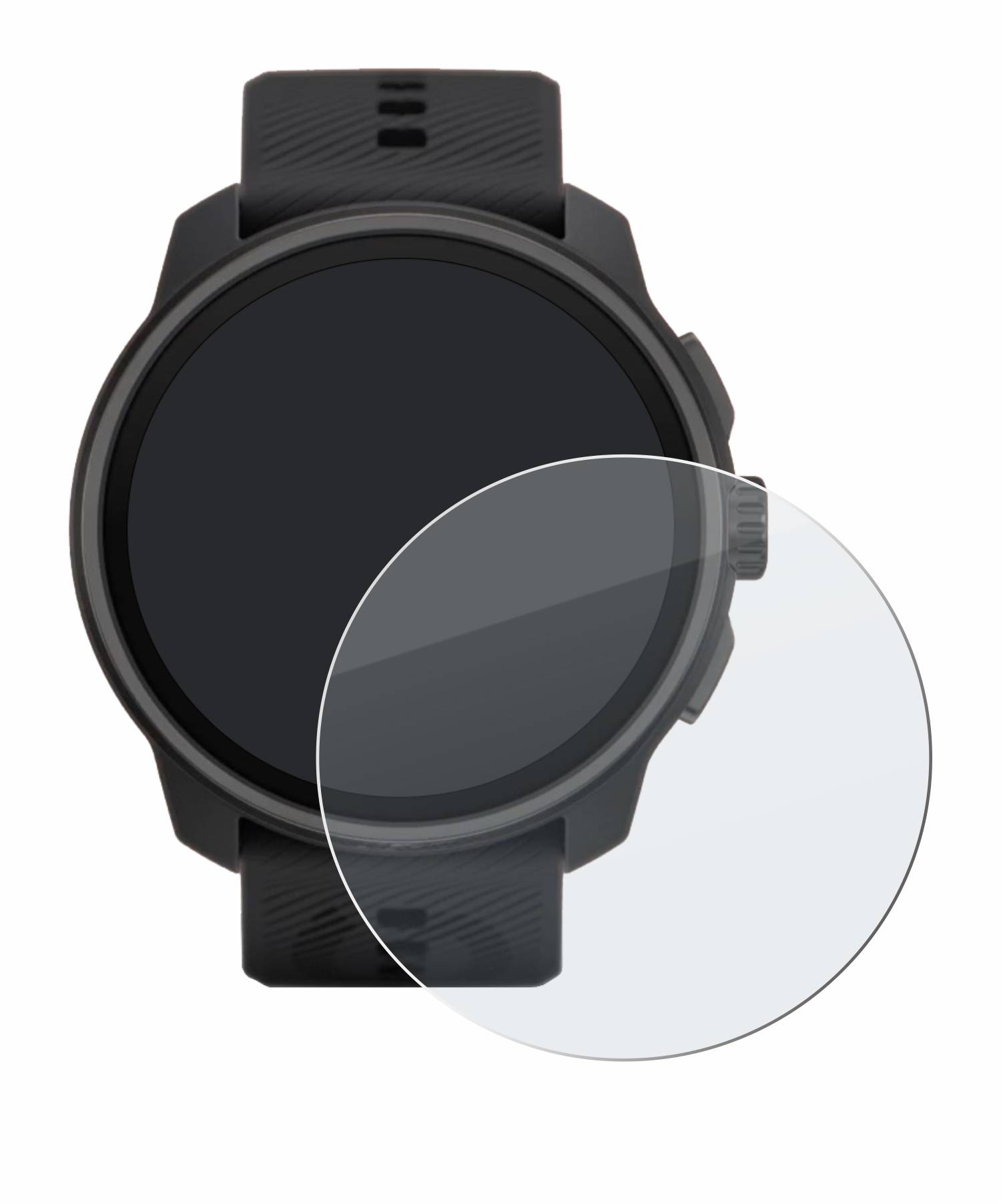 upscreen Hybrid Glas Matt Panzer-Folie für Suunto Race S