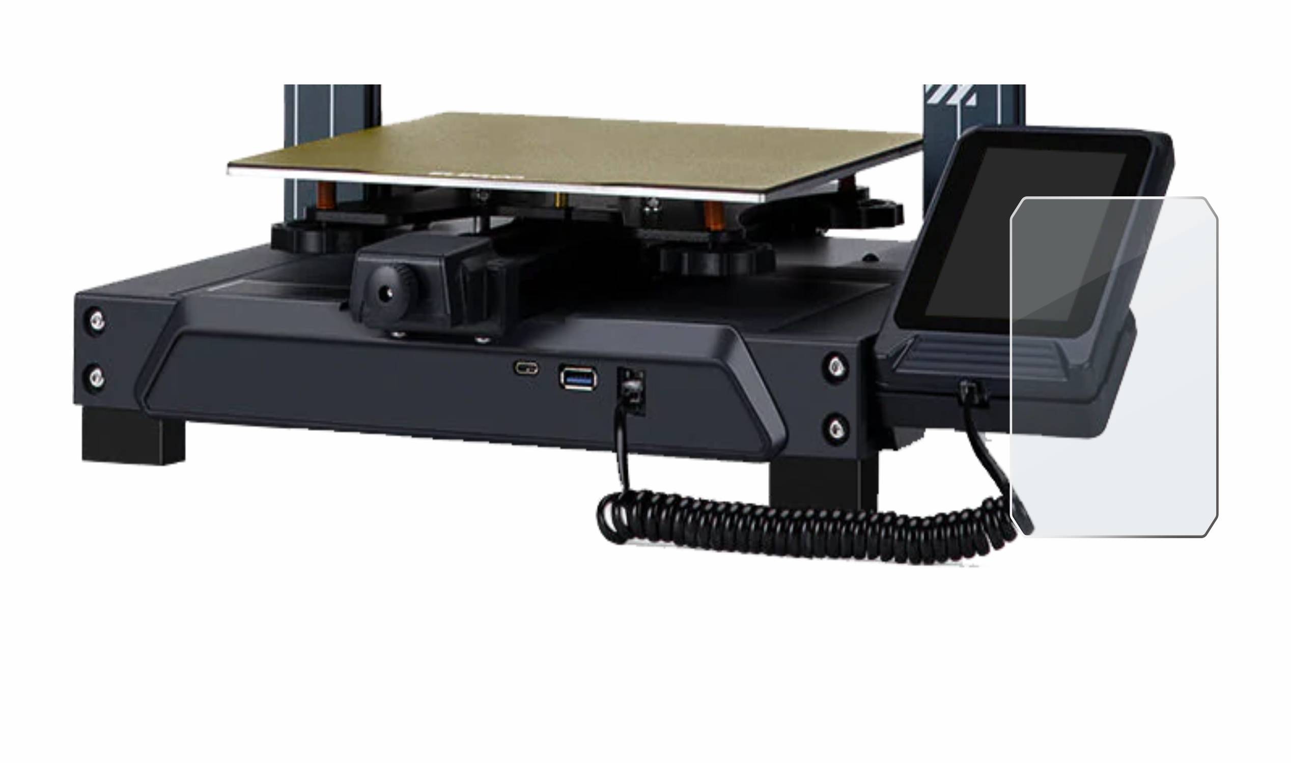 upscreen Hybrid Glas Matt Panzer-Folie für Elegoo Neptun 4