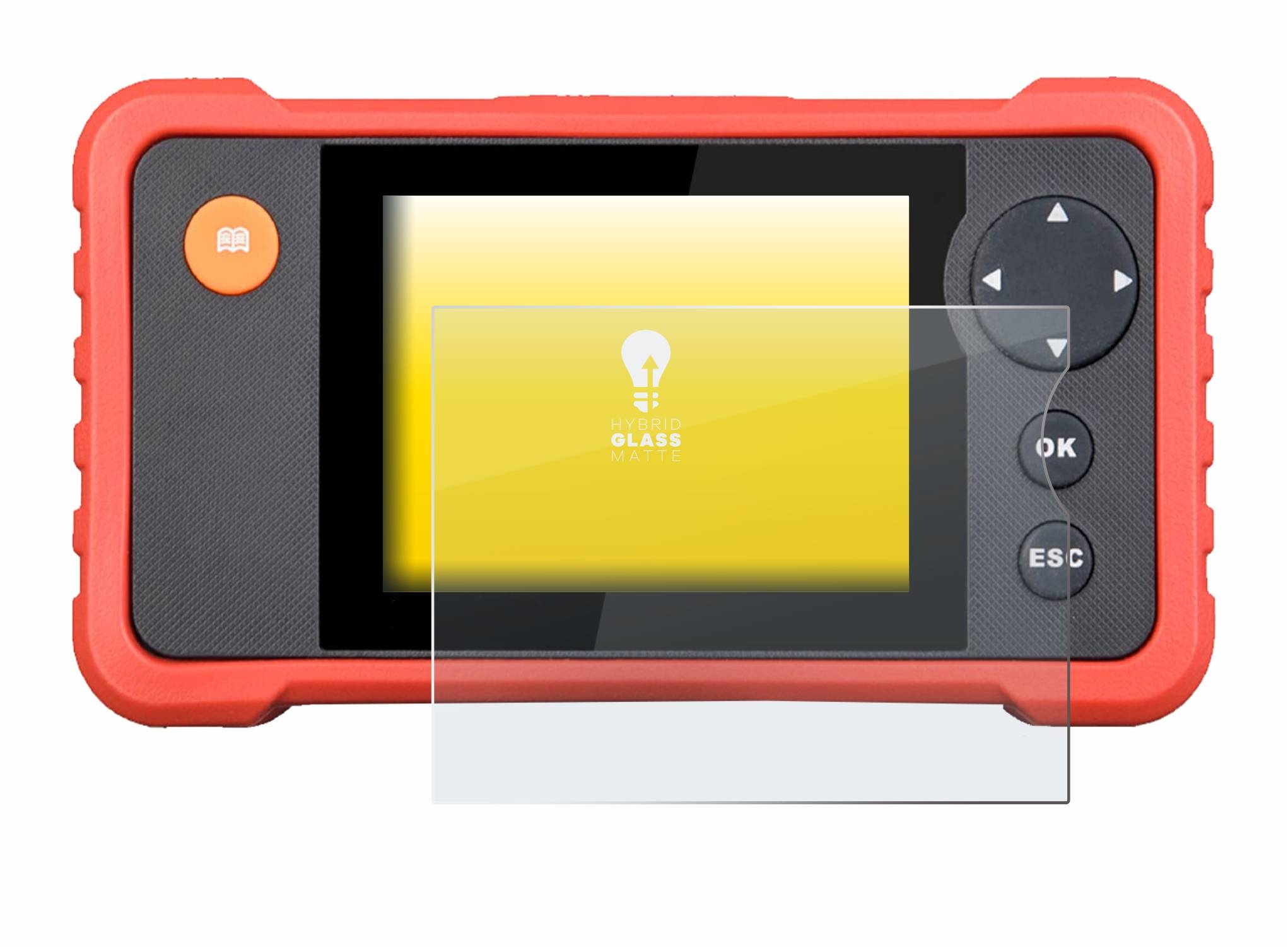 upscreen Hybrid Glas Matt Panzer-Folie für Launch CRP129
