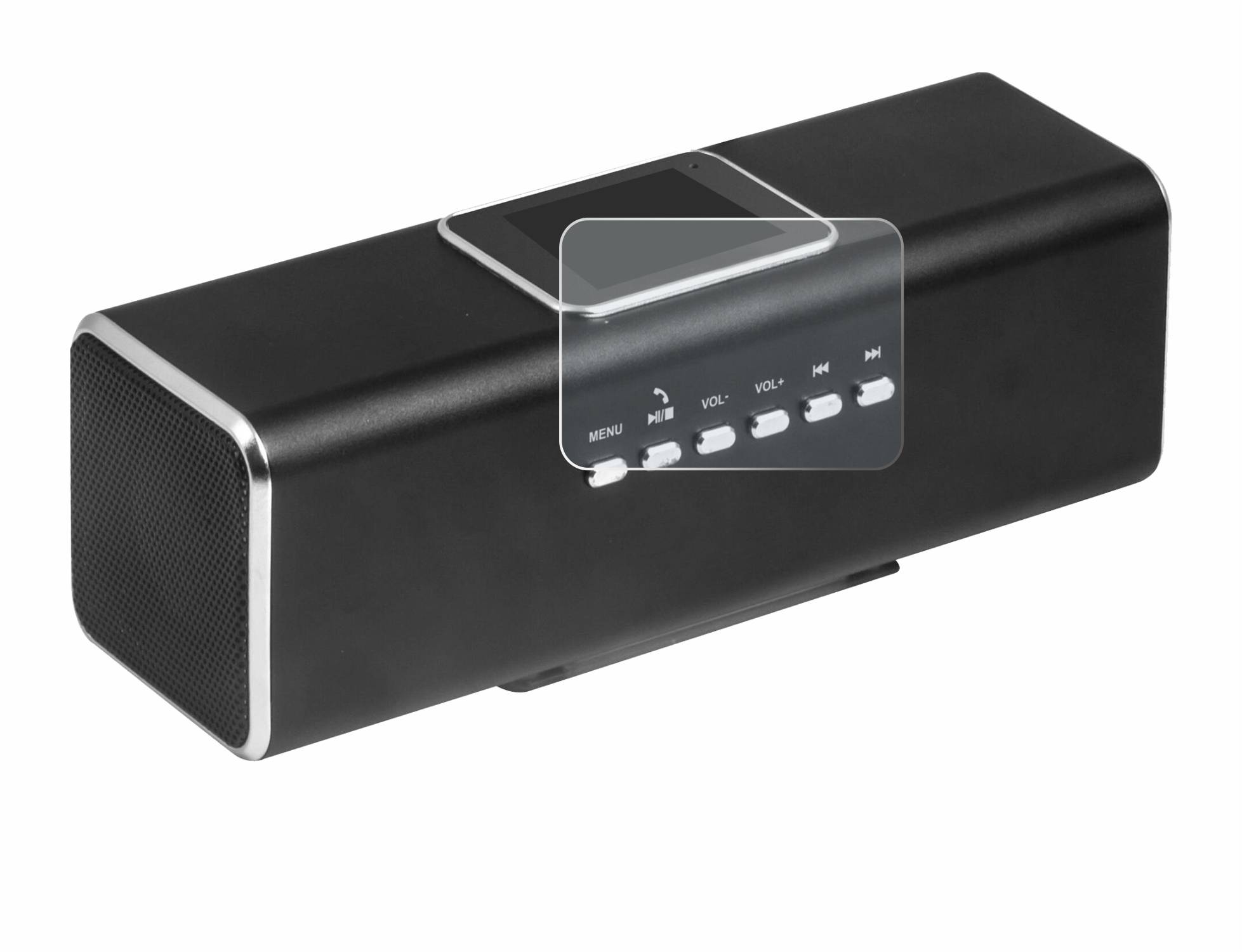 upscreen Hybrid Glas Matt Panzer-Folie für Technaxx MusicMan MA