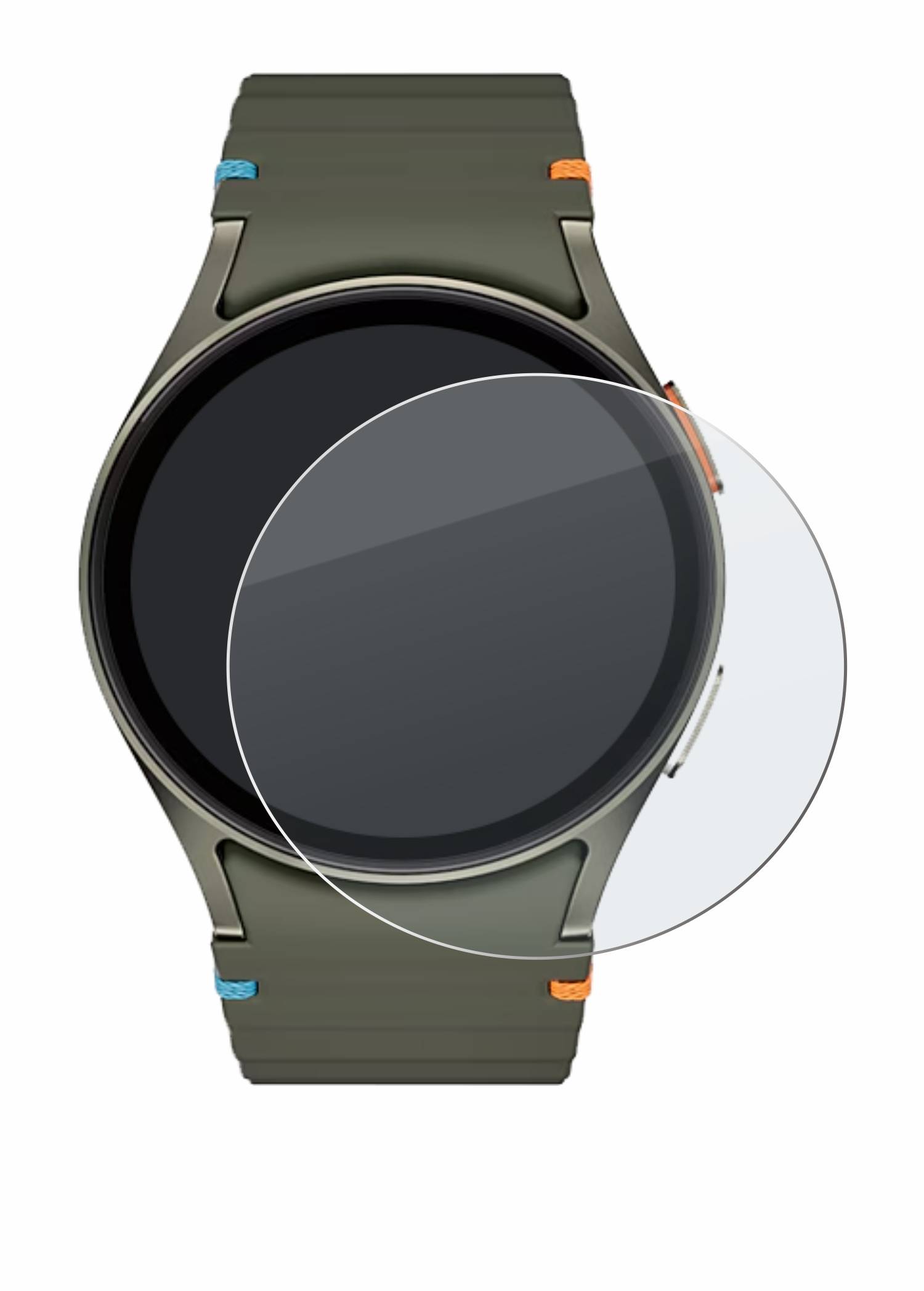 BROTECT AirGlass Matt Glas Panzer Folie für Samsung Galaxy Watch 7 (40 mm)