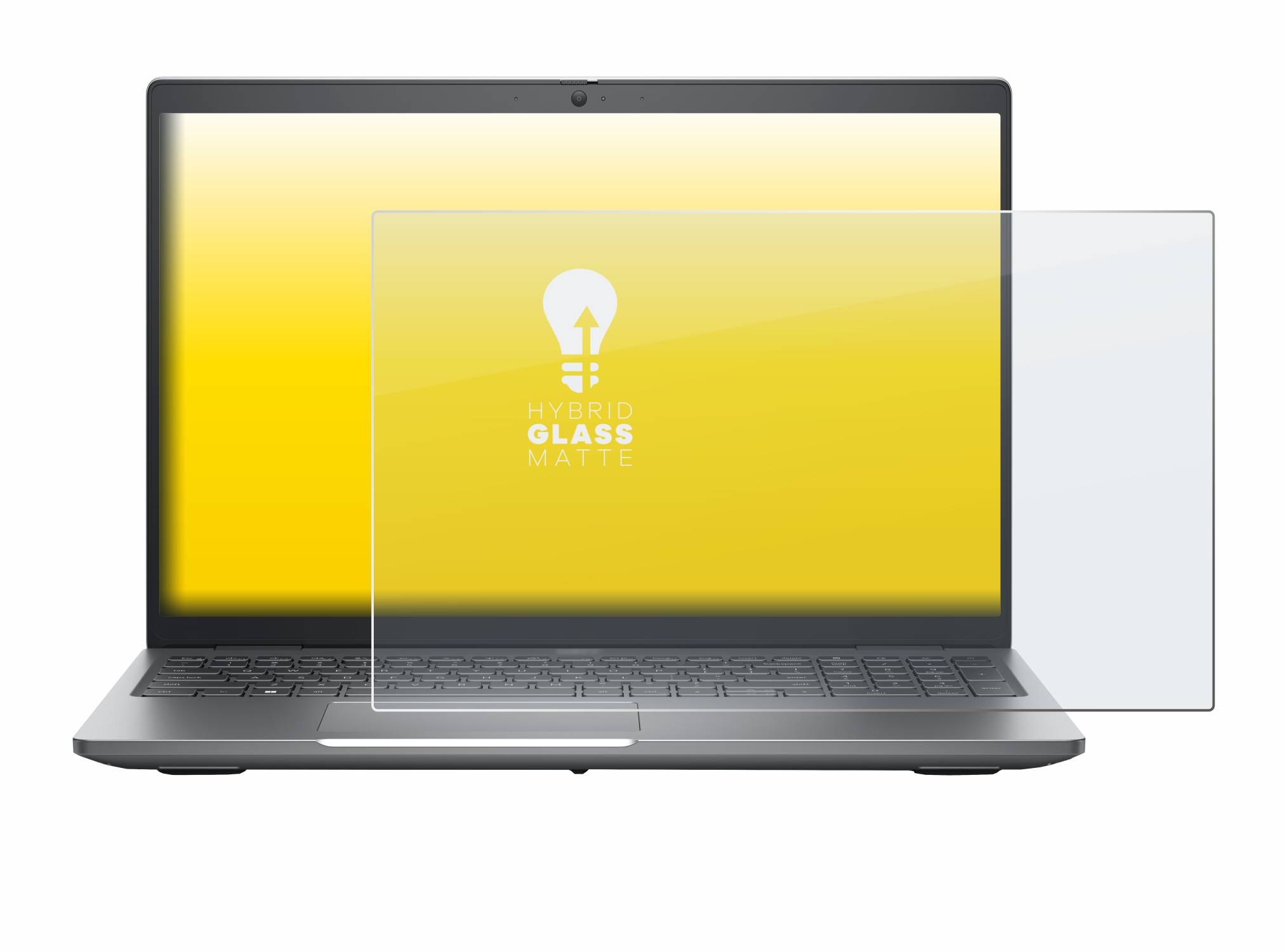 upscreen Hybrid Glas Matt Panzer-Folie für Dell Precision 3580