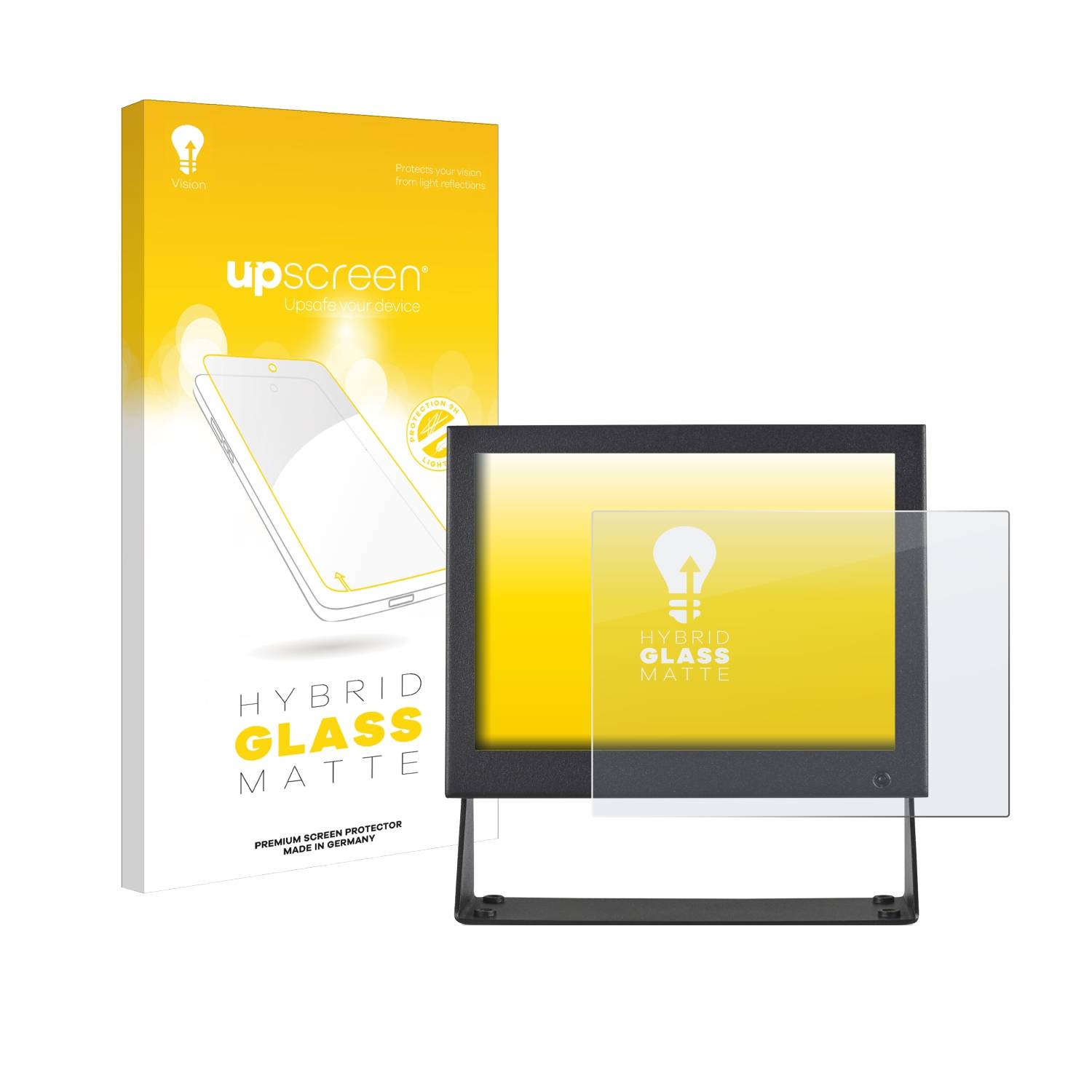 upscreen Hybrid Glas Matt Panzer-Folie für Beetronics 7VG7M