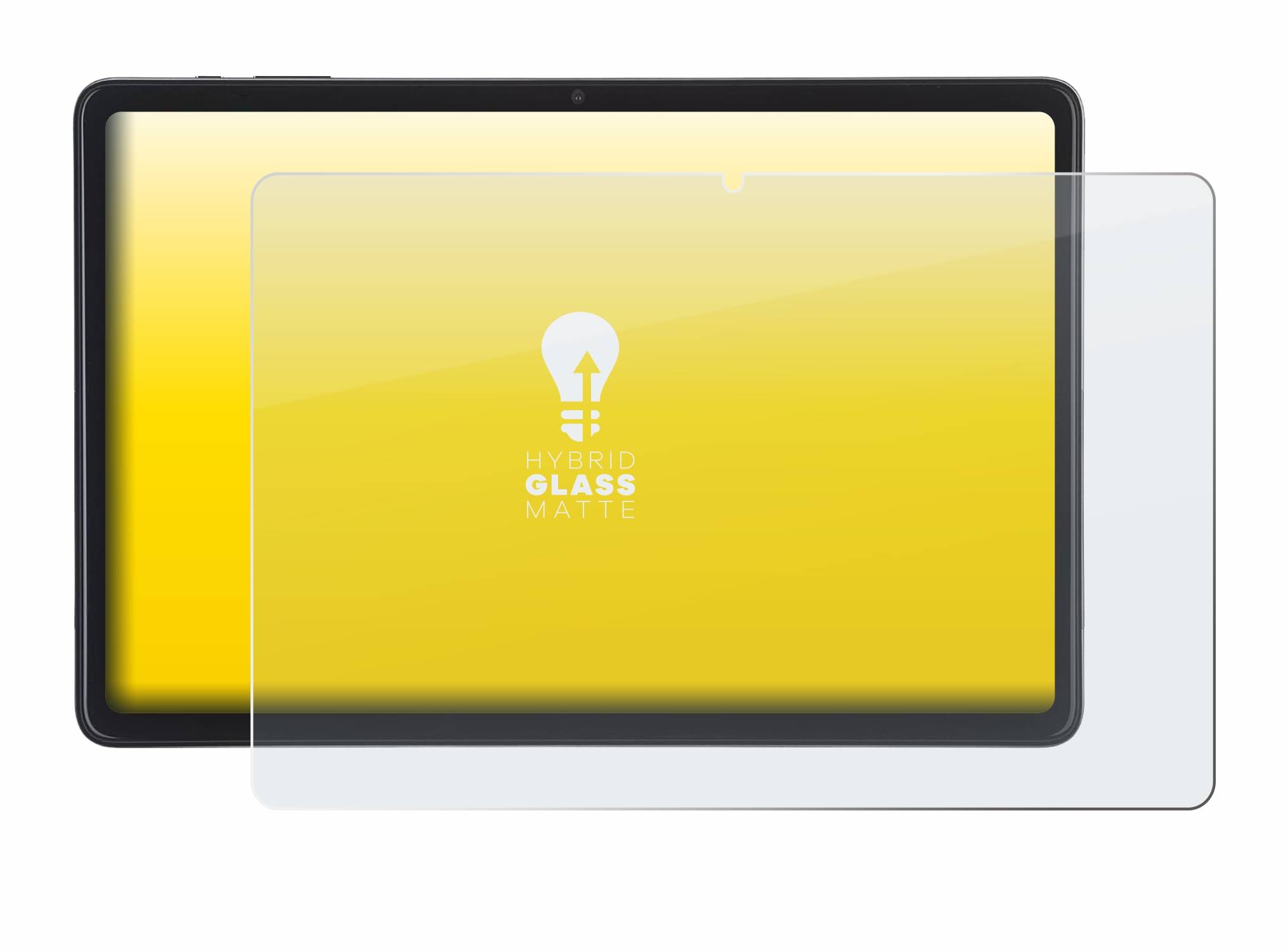 upscreen Hybrid Glas Matt Panzer-Folie für Acepad A170 10.4