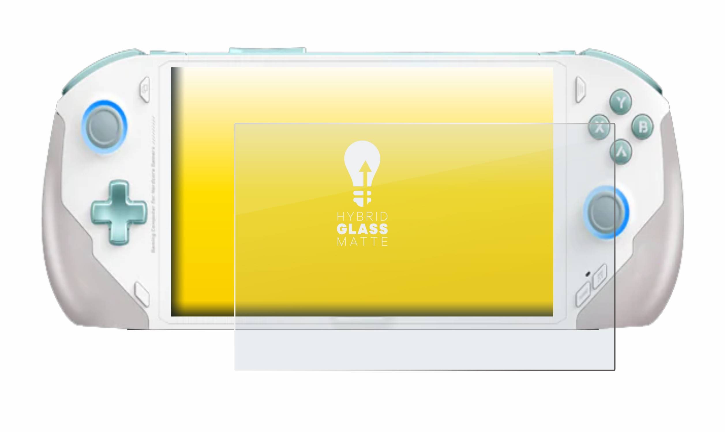 upscreen Hybrid Glas Matt Panzer-Folie für OneXPlayer OneXFly