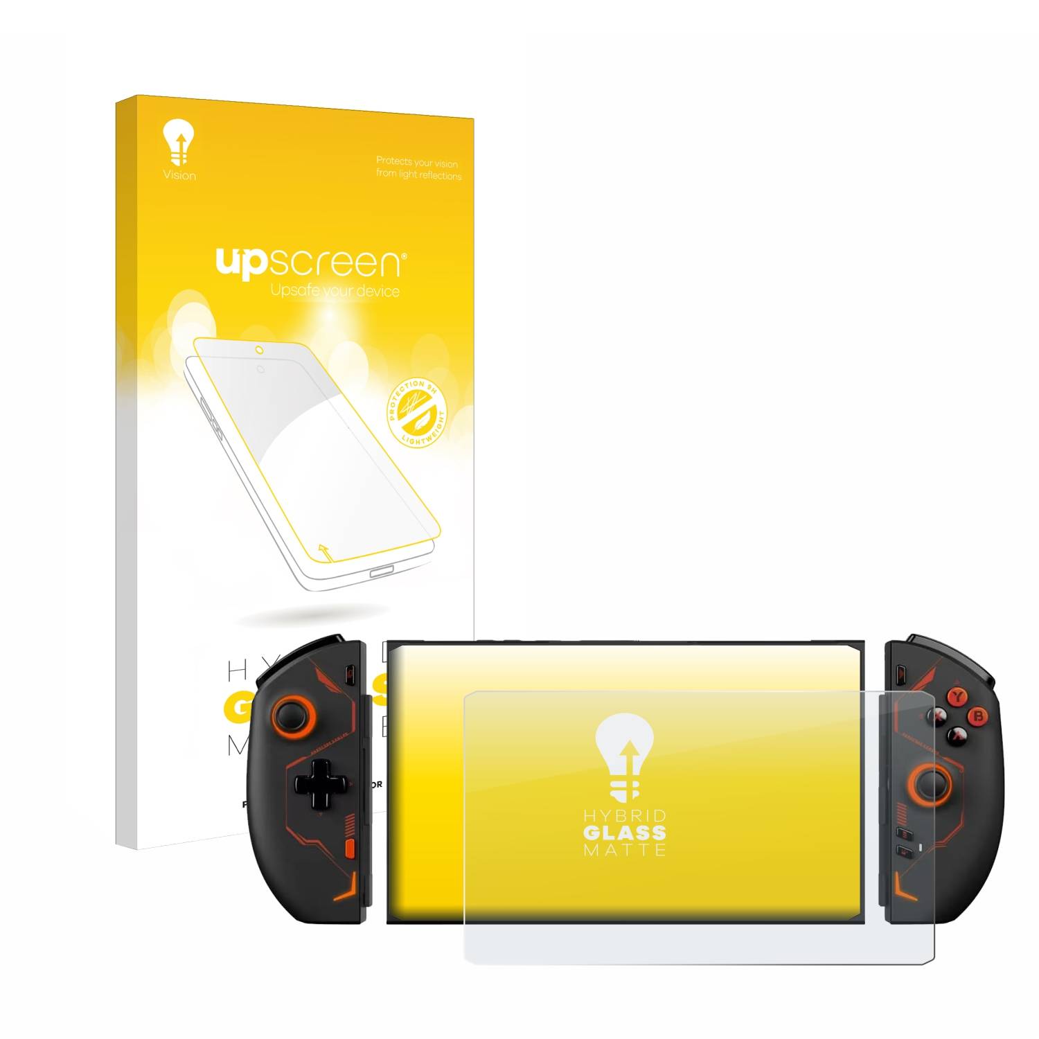 upscreen Hybrid Glas Matt Panzer-Folie für OneXPlayer 2 Pro