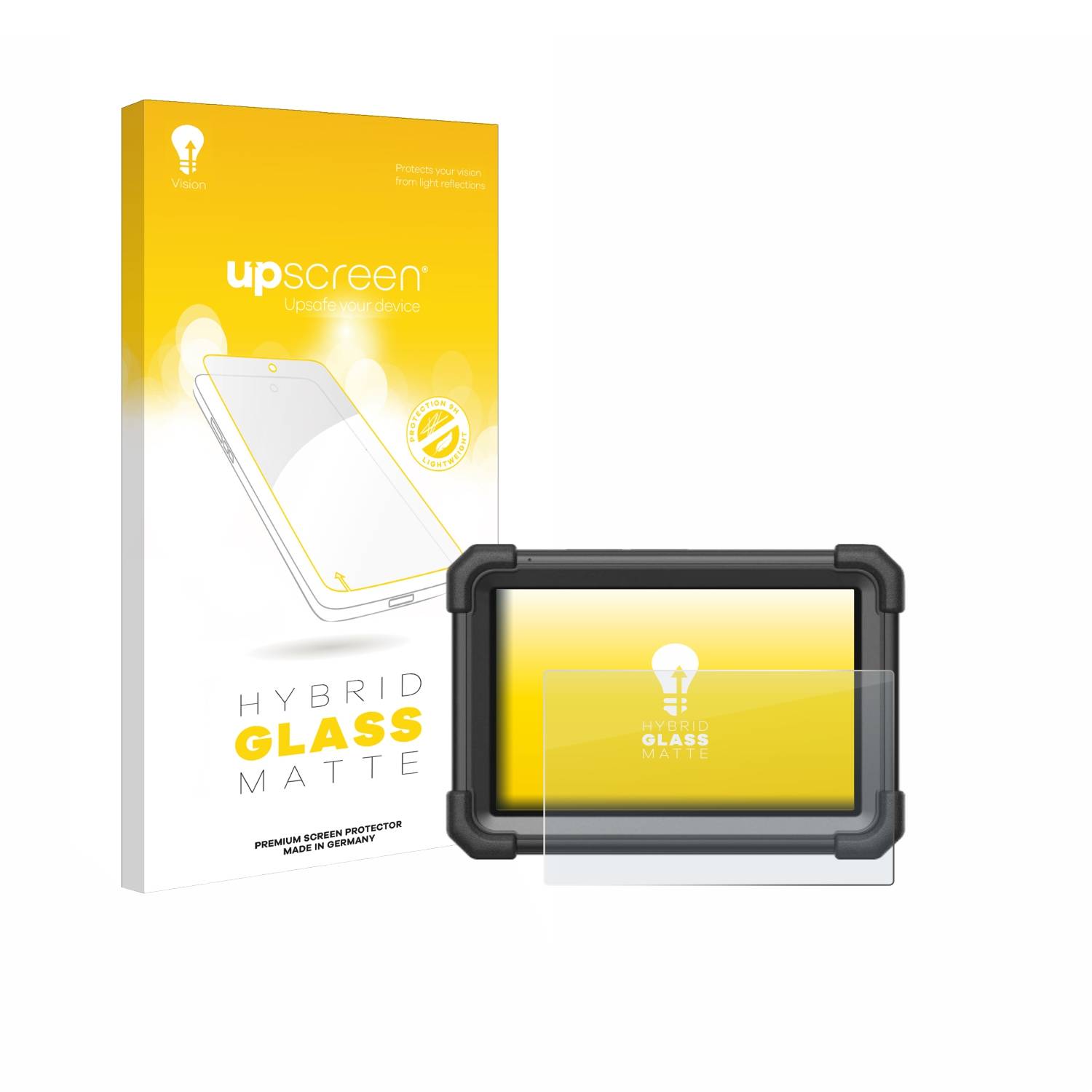 upscreen Hybrid Glas Matt Panzer-Folie für Launch X-431 Pro Dyno
