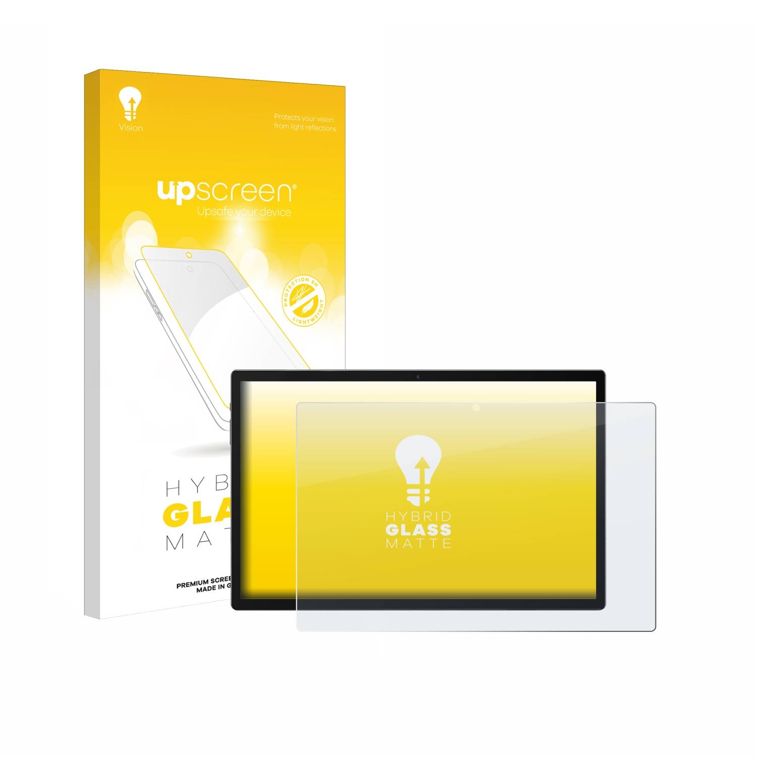 upscreen Hybrid Glas Matt Panzer-Folie für Meswao MES-B2 14