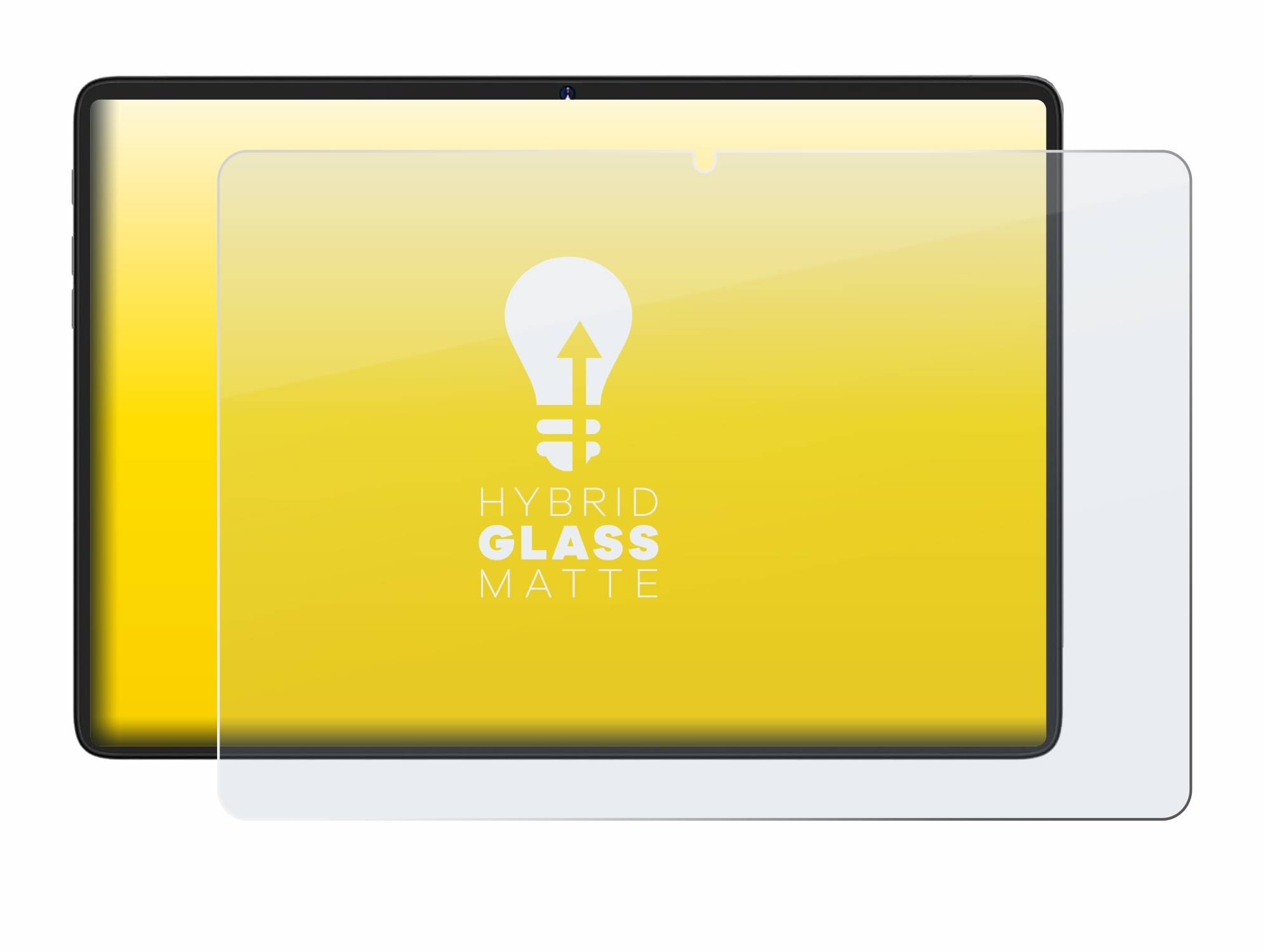 upscreen Hybrid Glas Matt Panzer-Folie für Dmoao D5