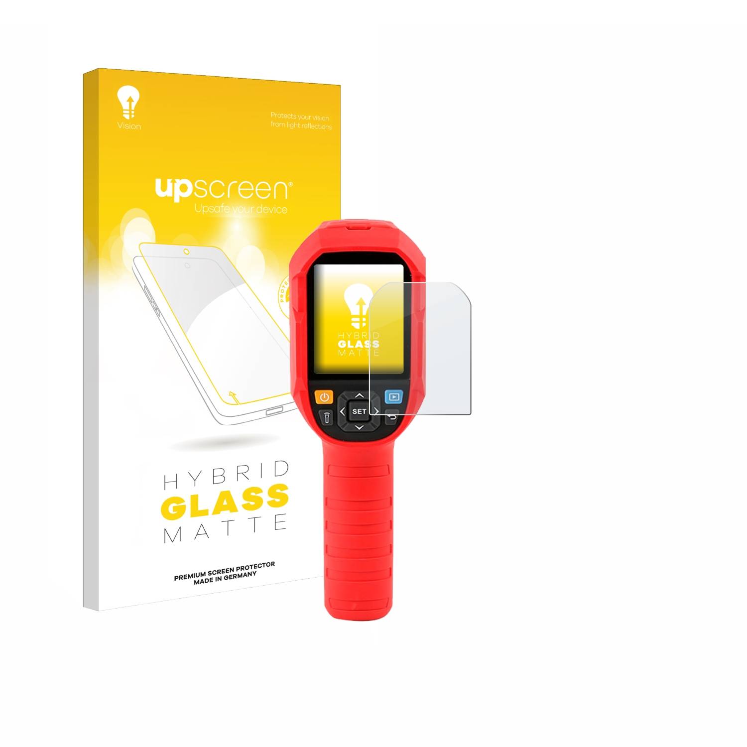 upscreen Hybrid Glas Matt Panzer-Folie für Uni-Trend UTi260B