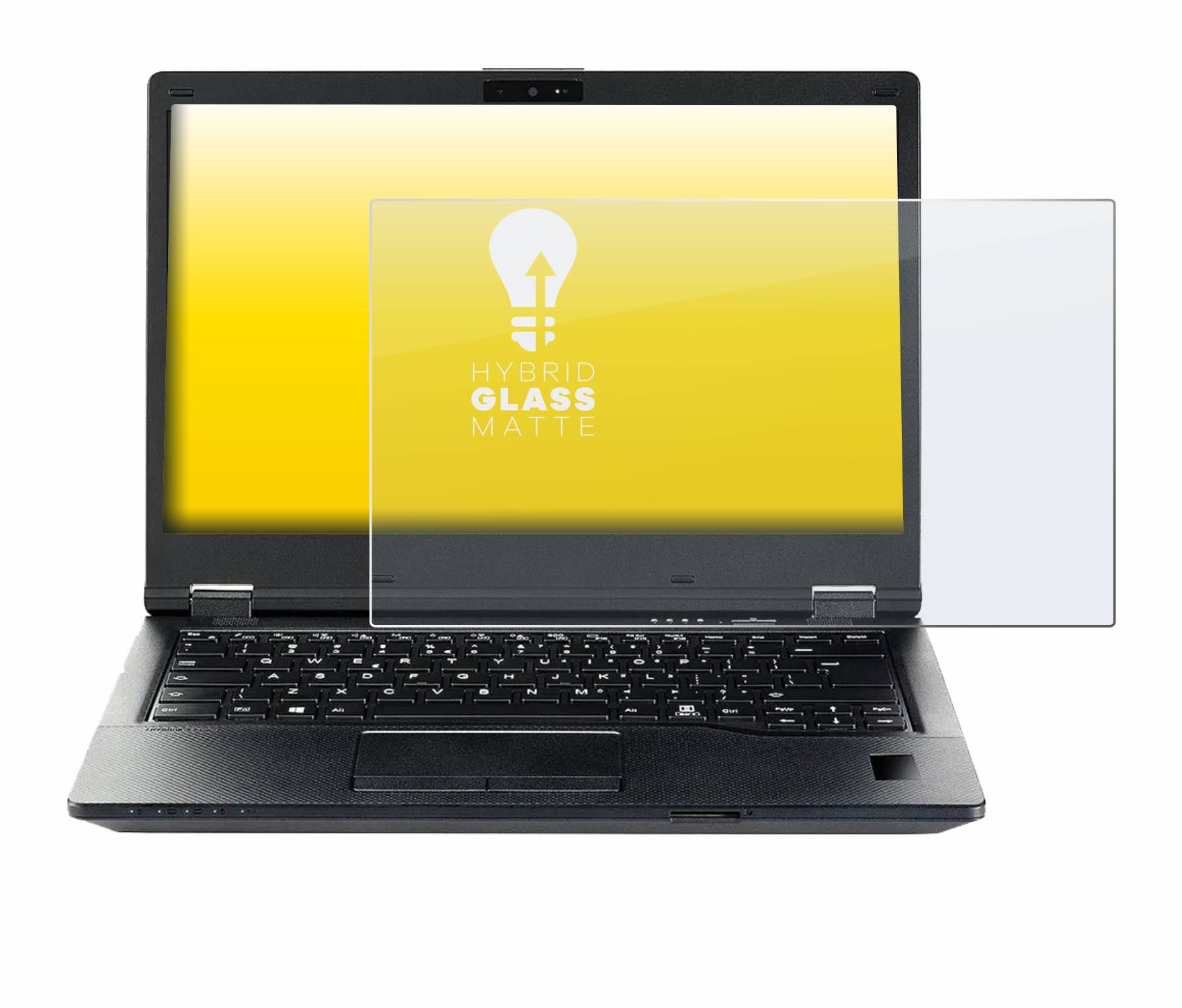 upscreen Hybrid Glas Matt Panzer-Folie für Fujitsu Lifebook E549