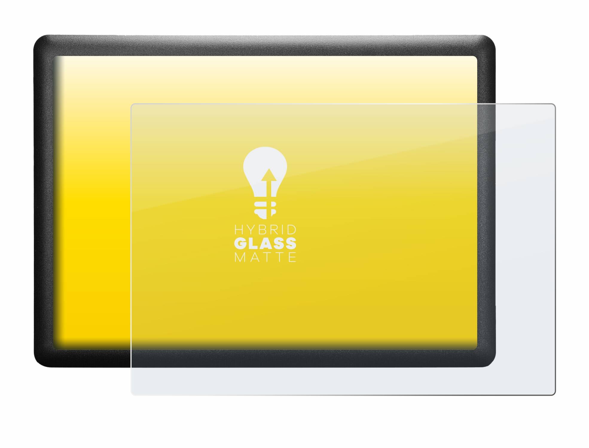 upscreen Hybrid Glas Matt Panzer-Folie für Wacom One S CTL-472-S