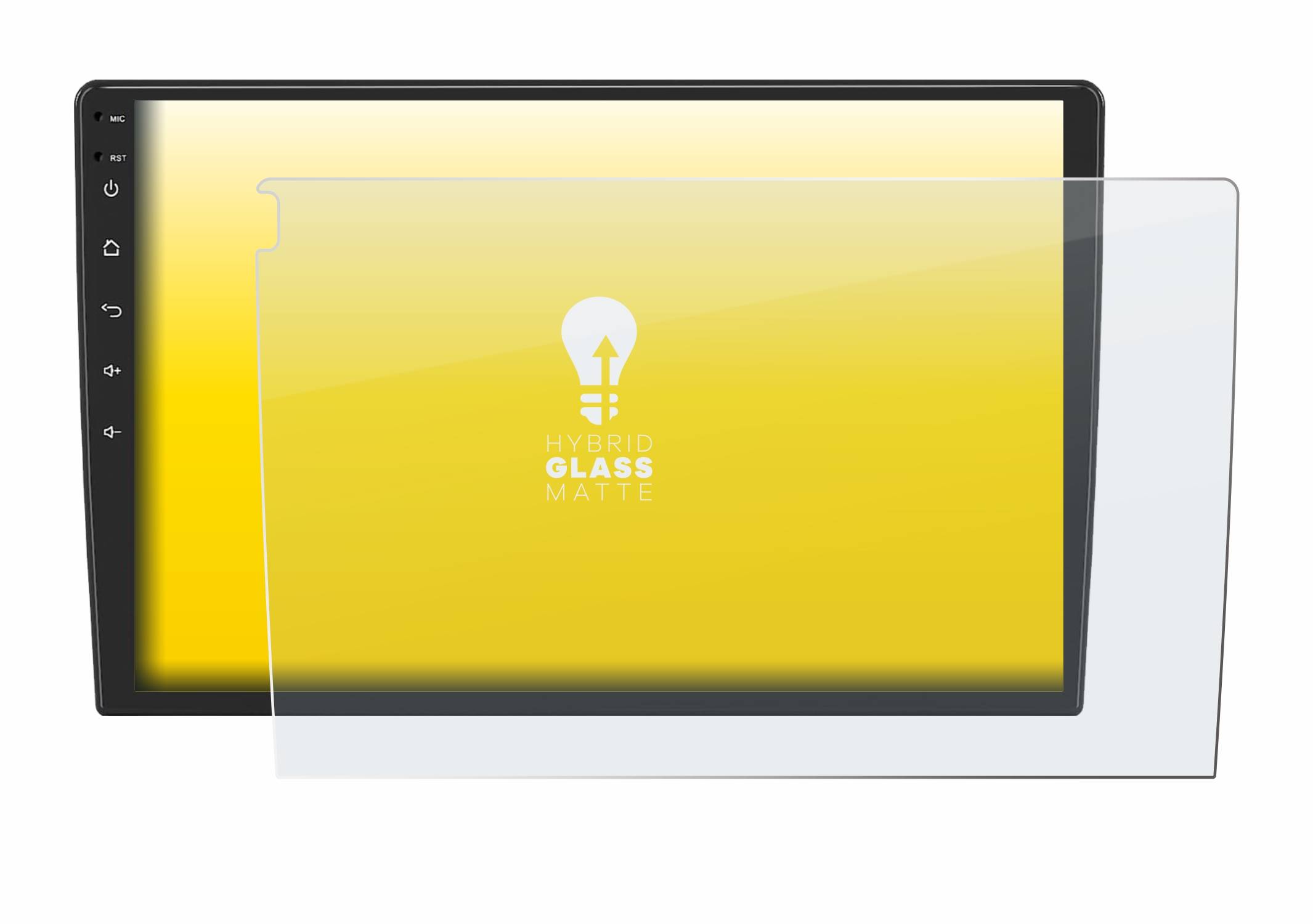 upscreen Hybrid Glas Matt Panzer-Folie für Eonon ua12s plus-6g