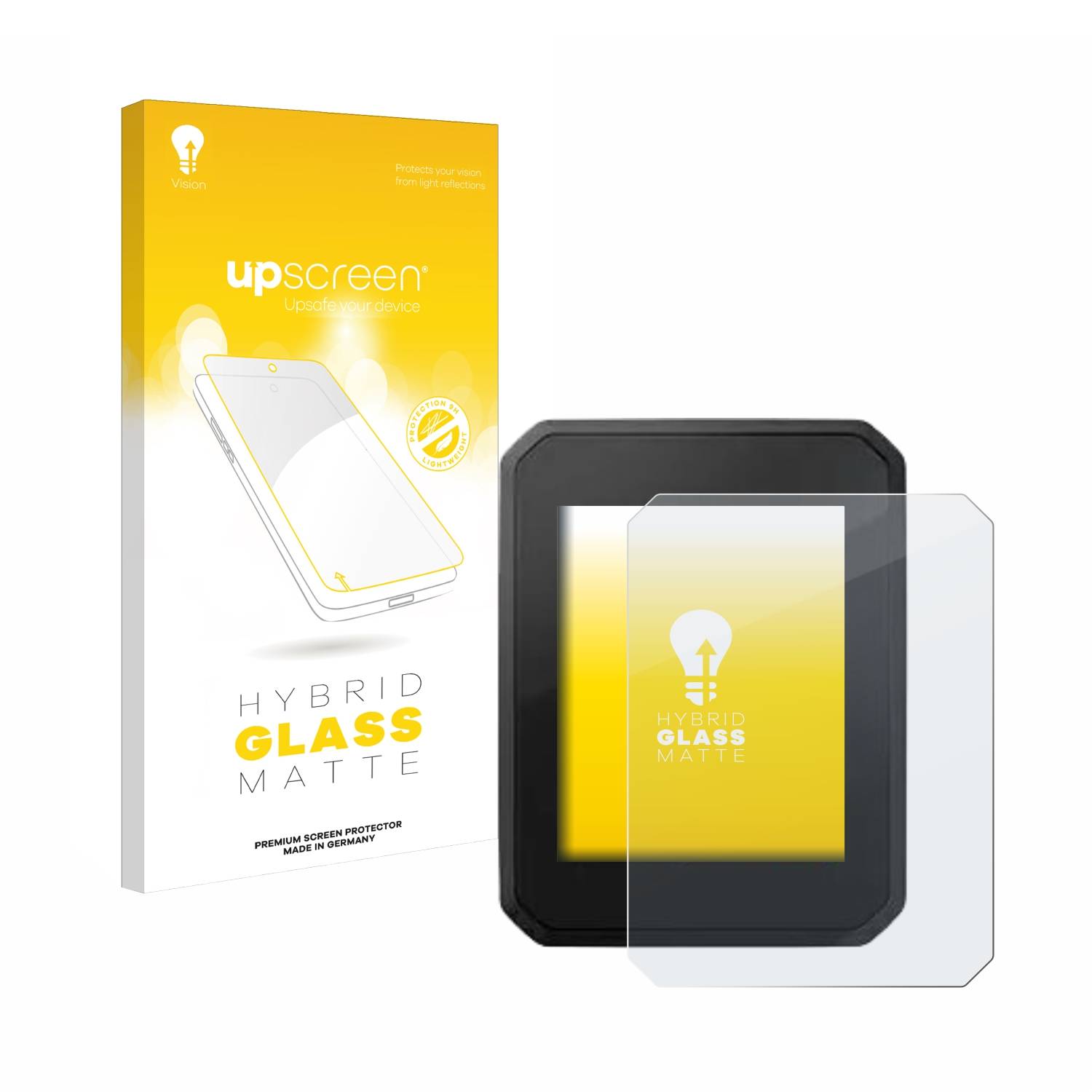 upscreen Hybrid Glas Matt Panzer-Folie für FIT Display Compact 2.0