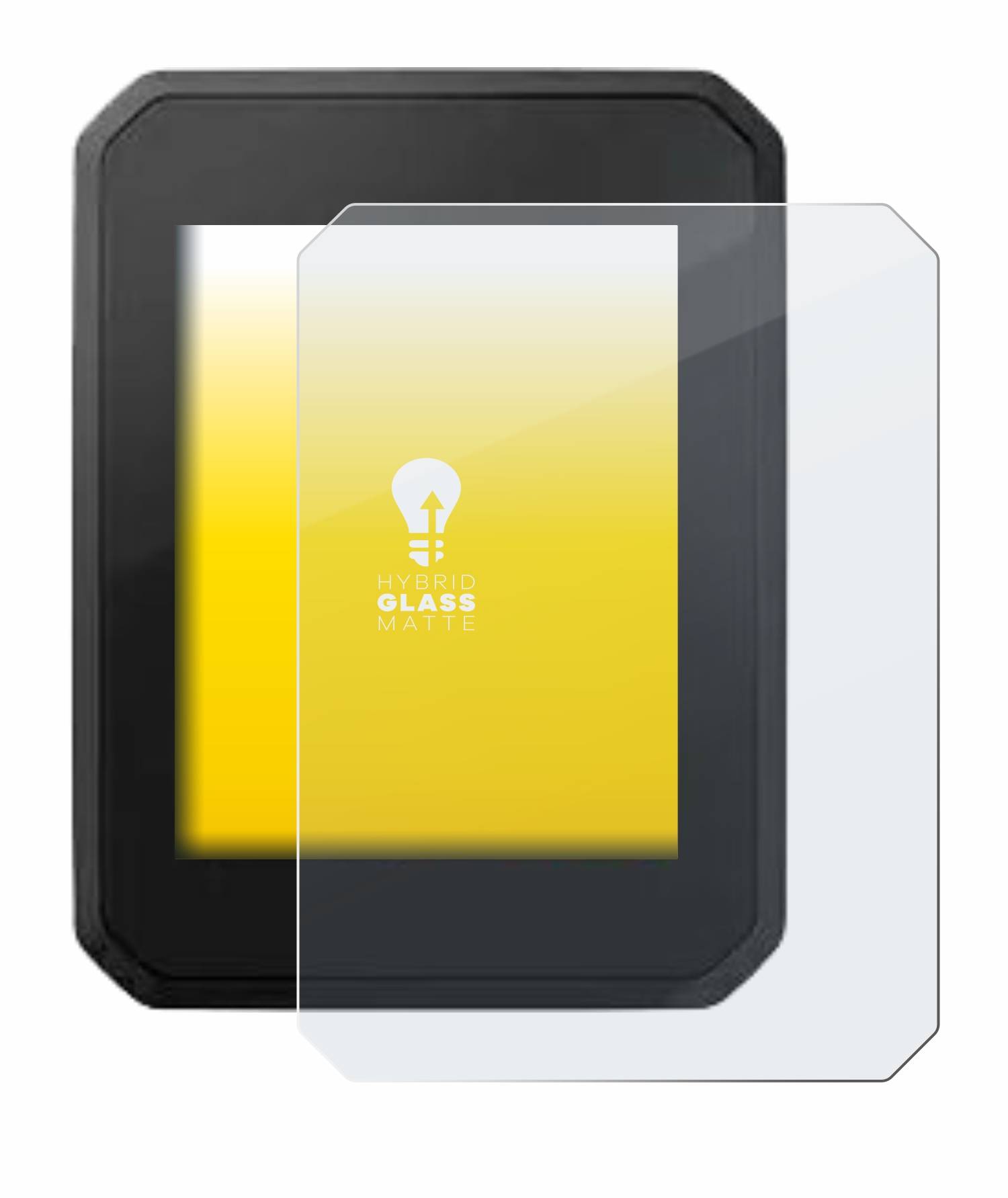 upscreen Hybrid Glas Matt Panzer-Folie für FIT Display Compact 2.0