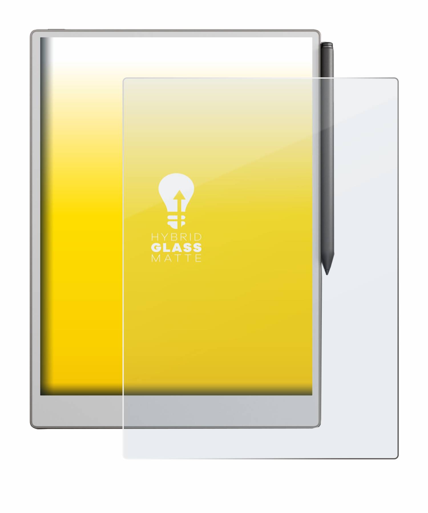 upscreen Hybrid Glas Matt Panzer-Folie für reMarkable Paper Pro