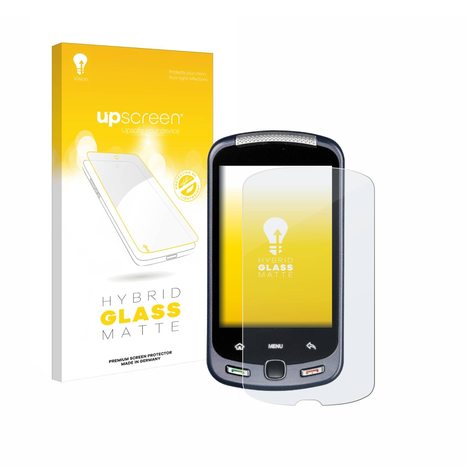 upscreen Hybrid Glas Matt Panzer-Folie für Samsung M900 Moment