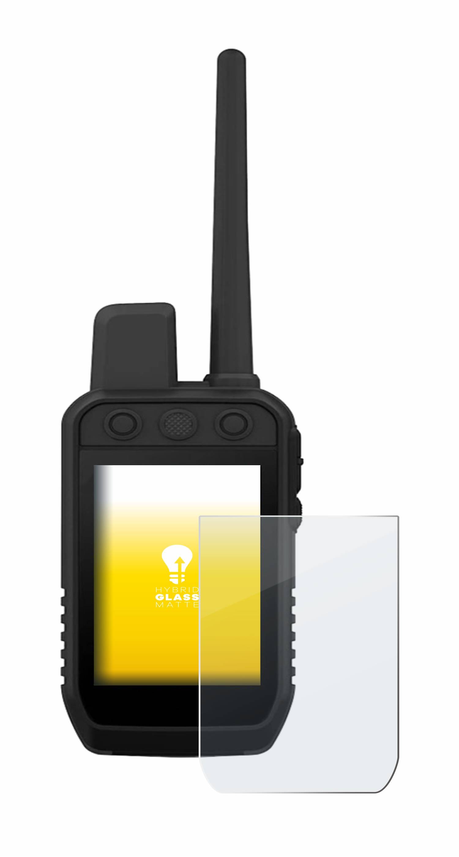 upscreen Hybrid Glas Matt Panzer-Folie für Garmin Alpha 300 K