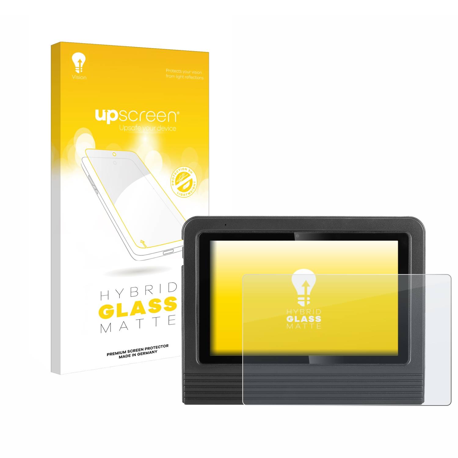 upscreen Hybrid Glas Matt Panzer-Folie für Launch X431 V + Pro 5.0