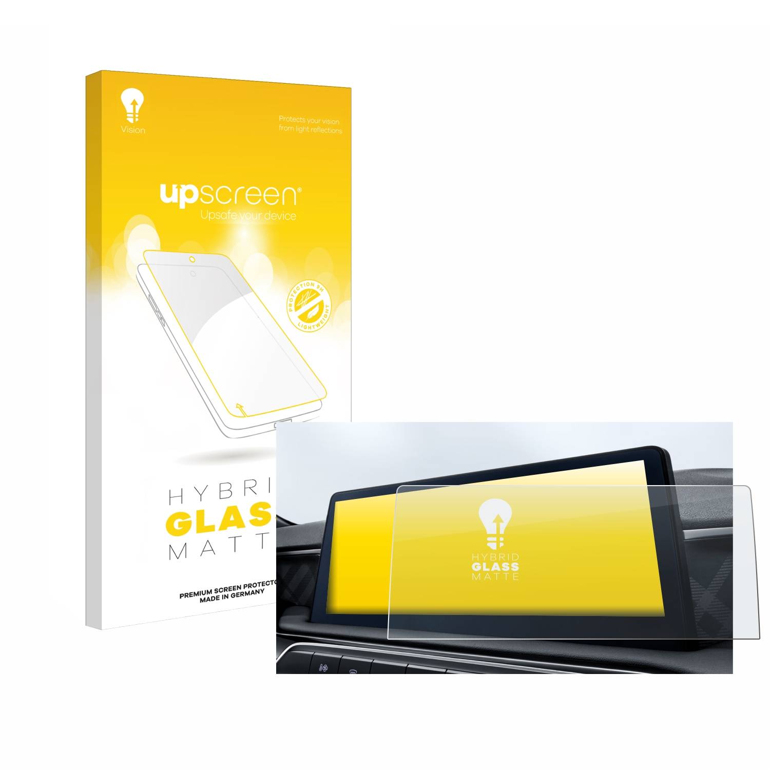 upscreen Hybrid Glas Matt Panzer-Folie für MG3 Hybrid Hybrid+ 2024