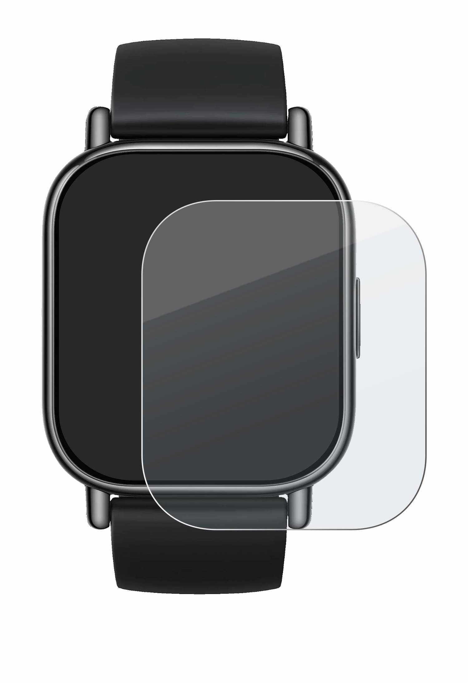 upscreen Hybrid Glas Matt Panzer-Folie für Xiaomi Redmi Watch 5 Lite