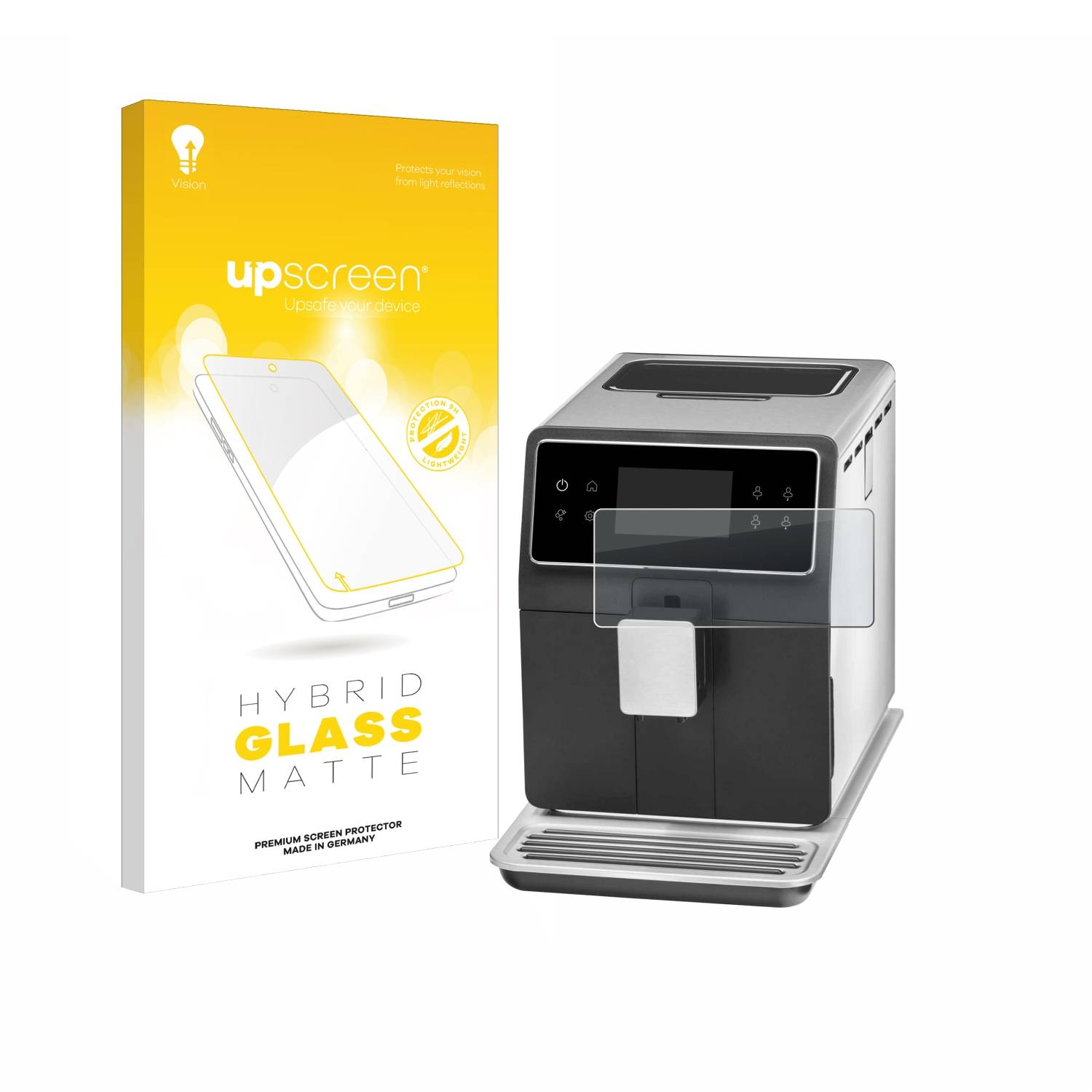 upscreen Hybrid Glas Matt Panzer-Folie für WMF Perfection 880L