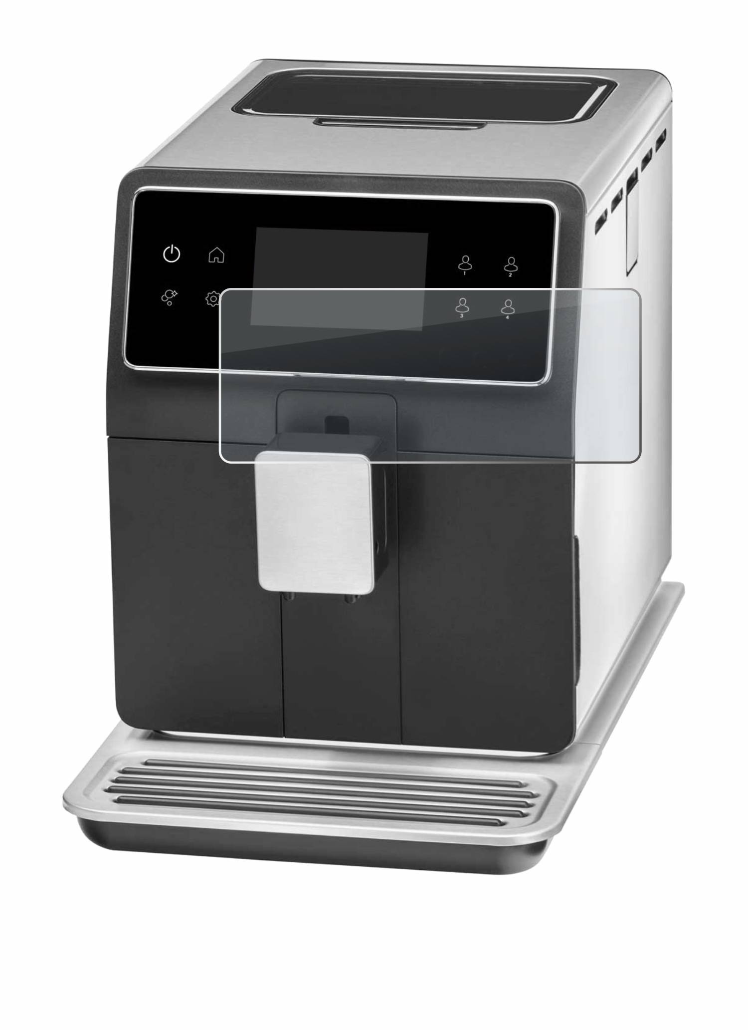 upscreen Hybrid Glas Matt Panzer-Folie für WMF Perfection 880L