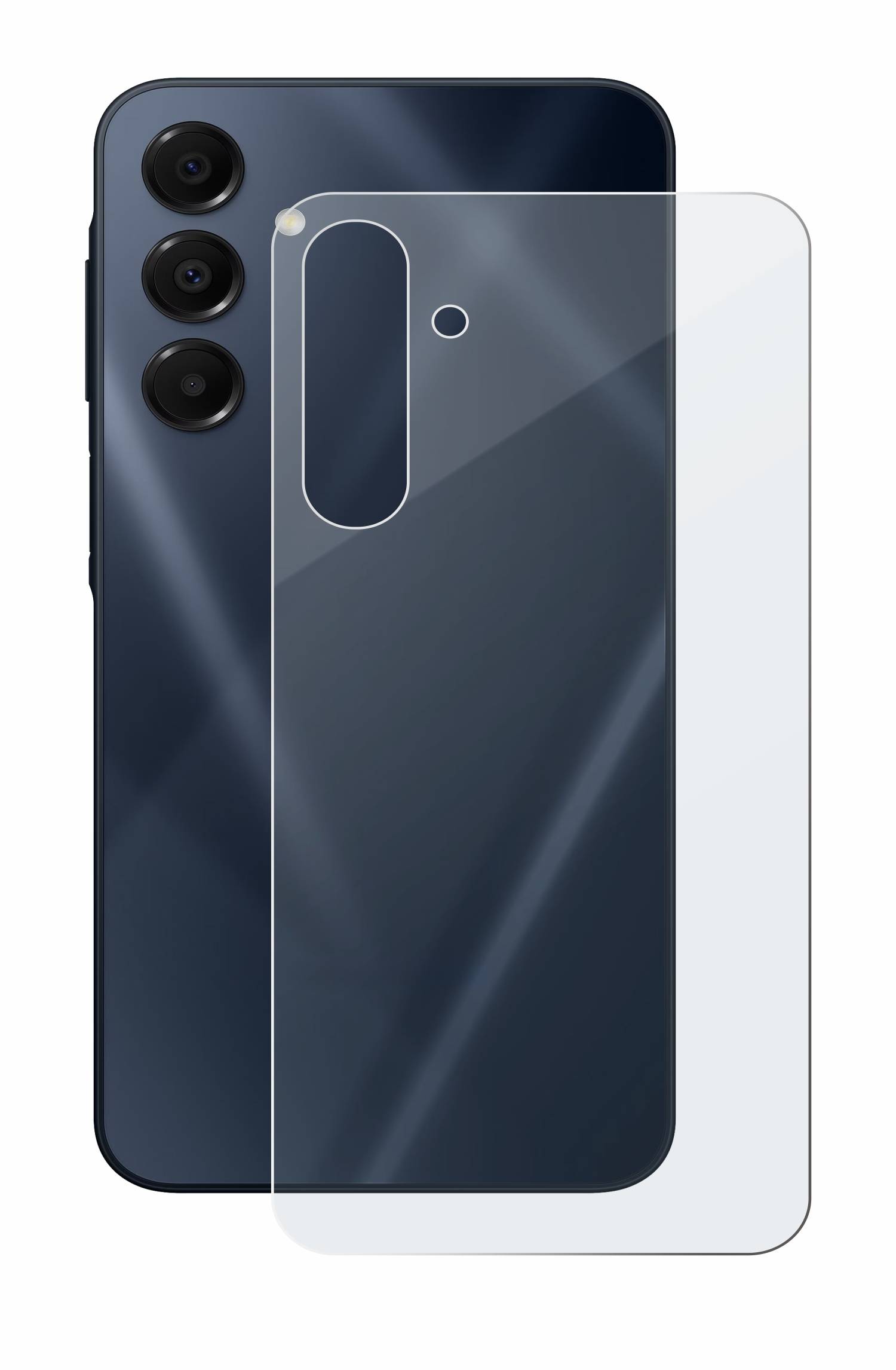 upscreen Hybrid Glas Matt Panzer-Folie für Samsung Galaxy A16 5G (Rückseite)