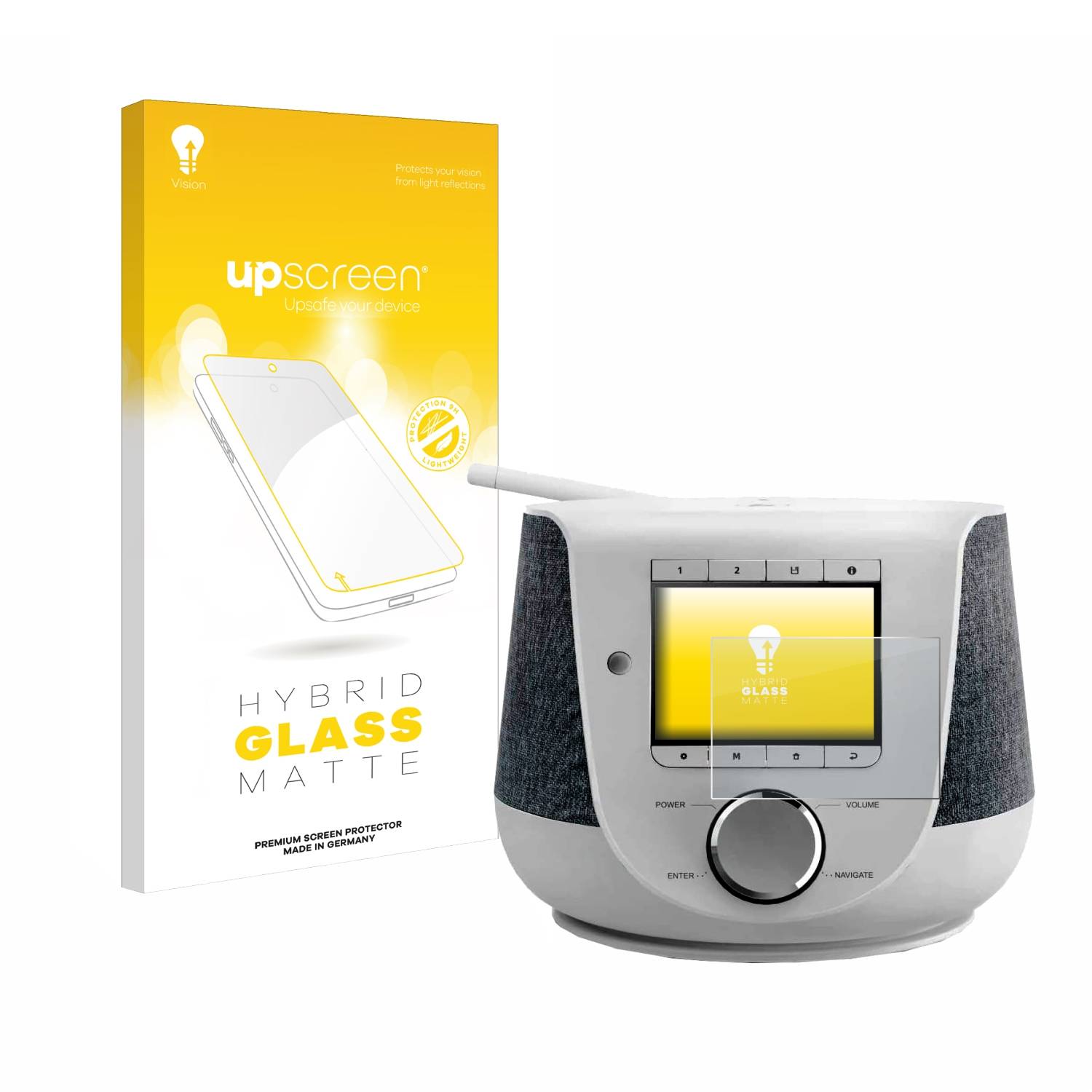 upscreen Hybrid Glas Matt Panzer-Folie für Hama ?00054246