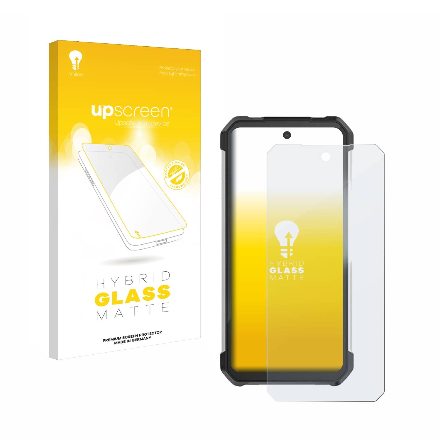 upscreen Hybrid Glas Matt Panzer-Folie für 8849 Tank 3 Pro