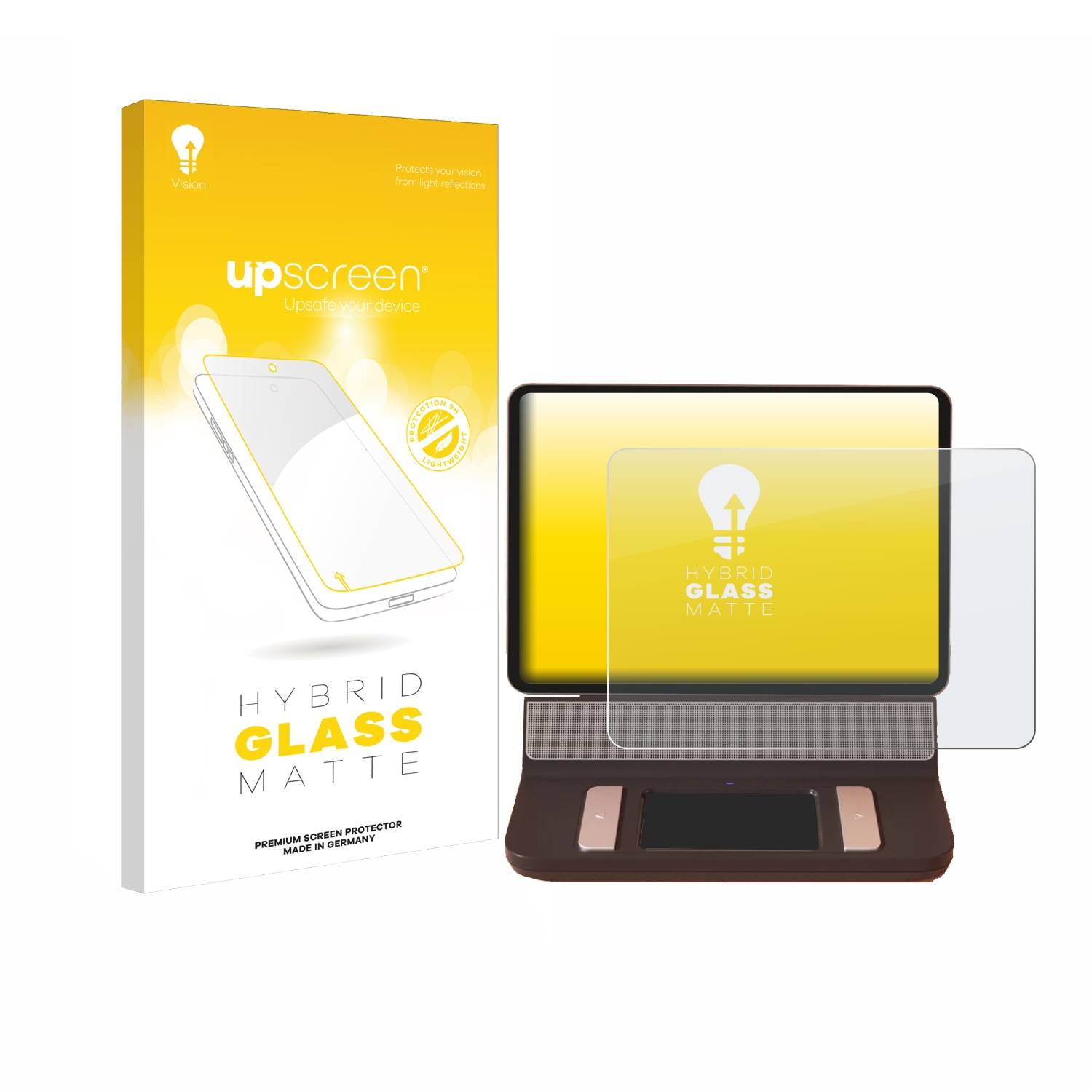 upscreen Hybrid Glas Matt Panzer-Folie für Enna Tablet