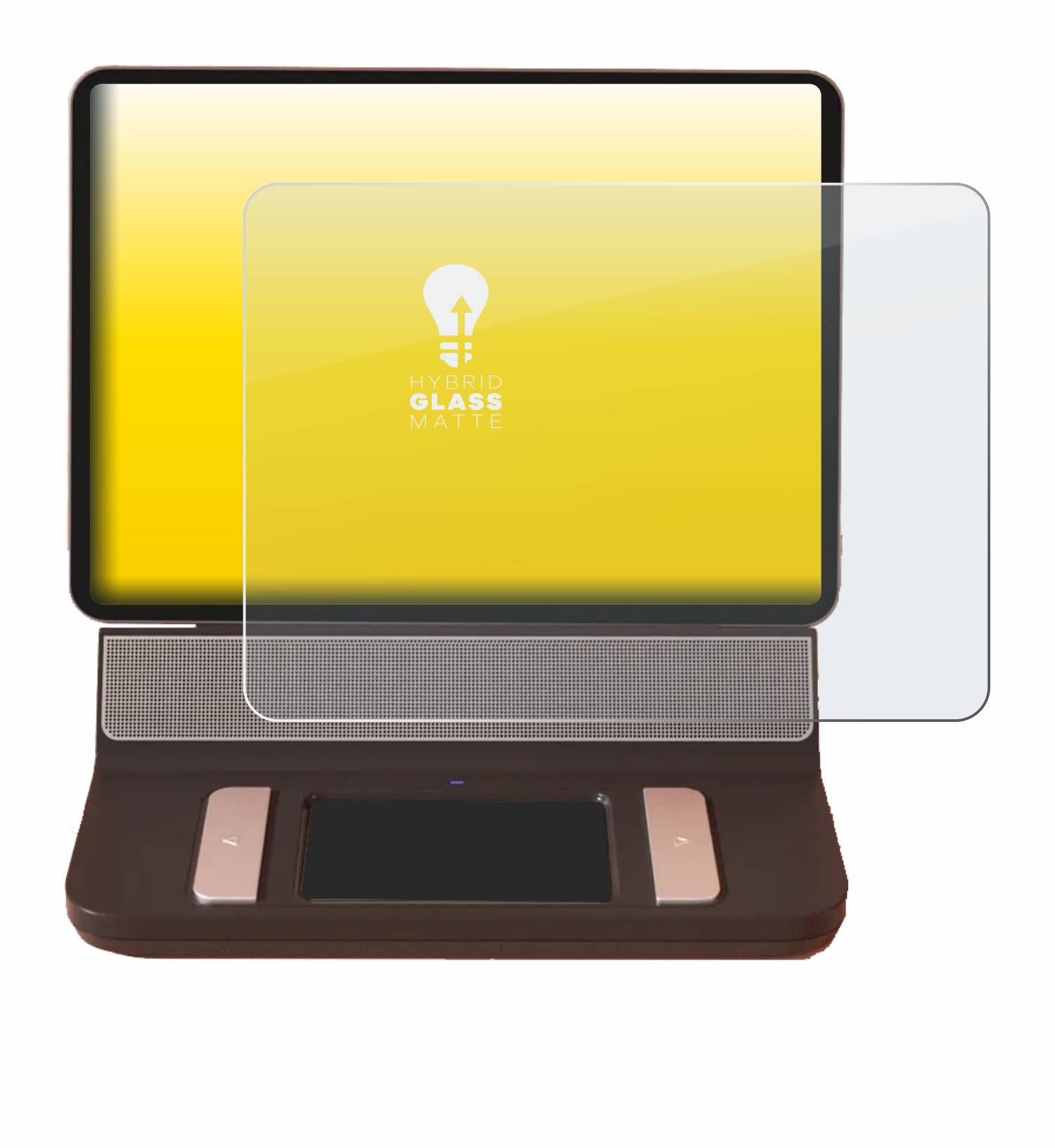upscreen Hybrid Glas Matt Panzer-Folie für Enna Tablet